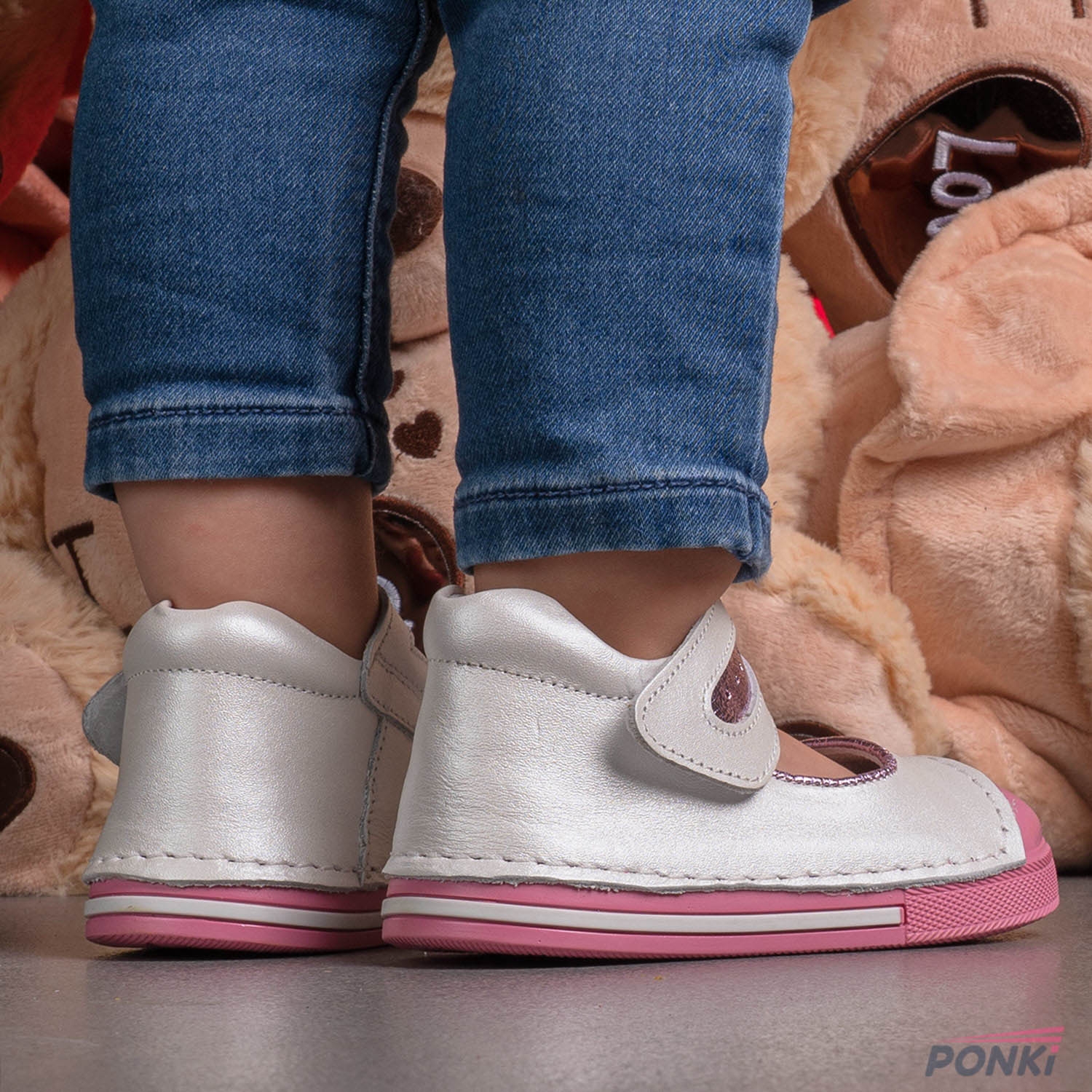 Baby Puffs Ballerinas PONKI DANIEL WHITE №19-21