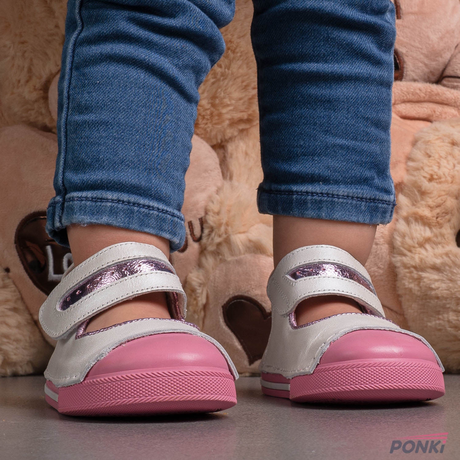 Baby Puffs Ballerinas PONKI DANIEL WHITE №19-21