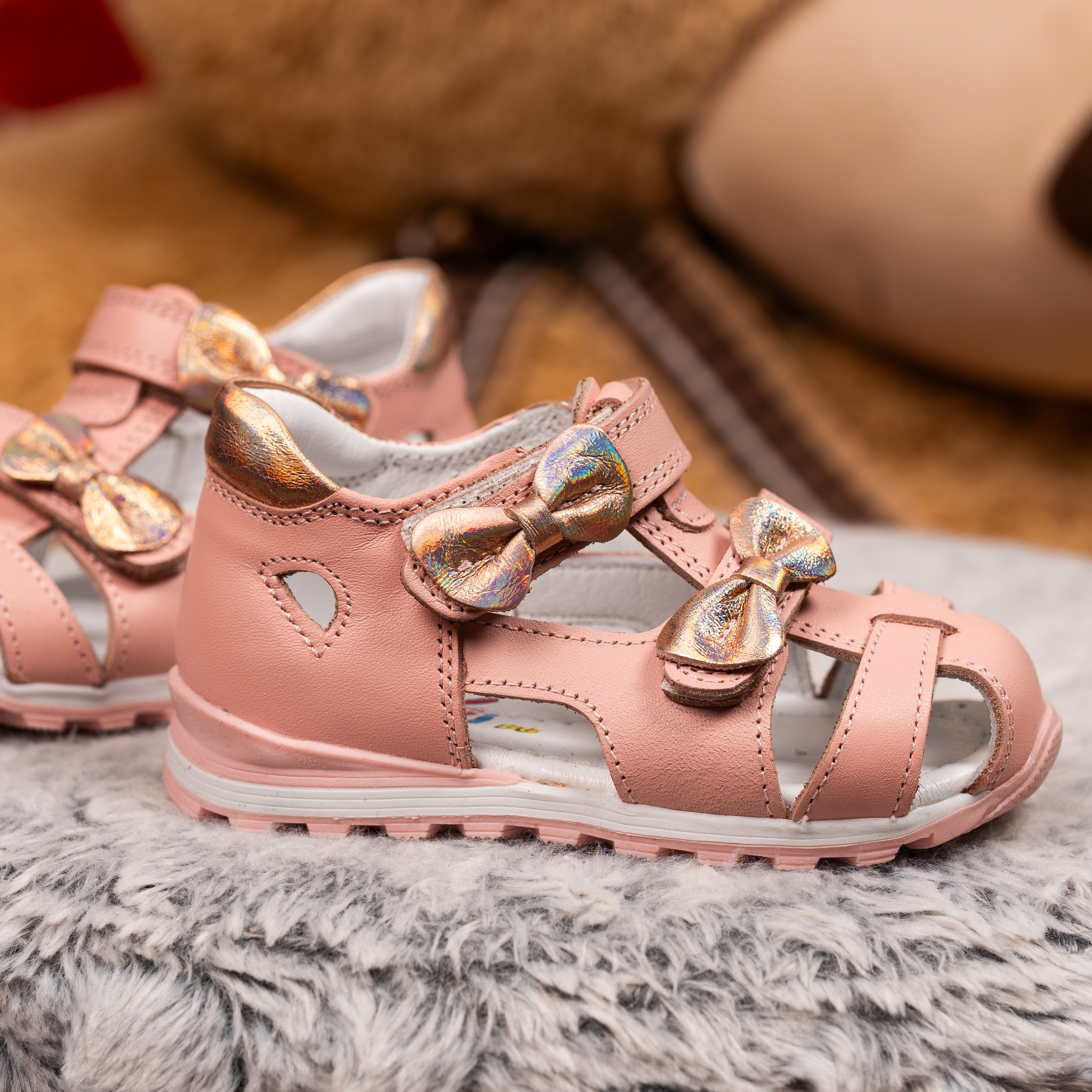 Baby’s sandals PONKI Saturn Powder №19-25