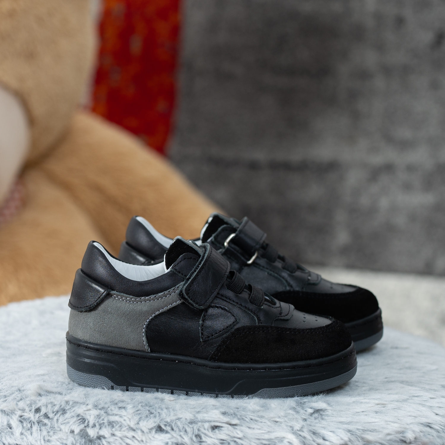 Baby’s shoes PONKI Ponk Black №21-25