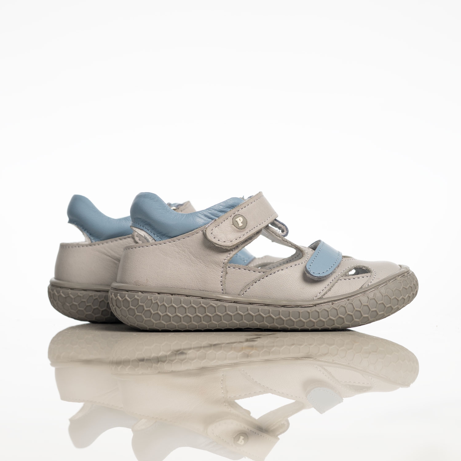 Baby sandals PONKI Bolder Grey-Blue №22-25