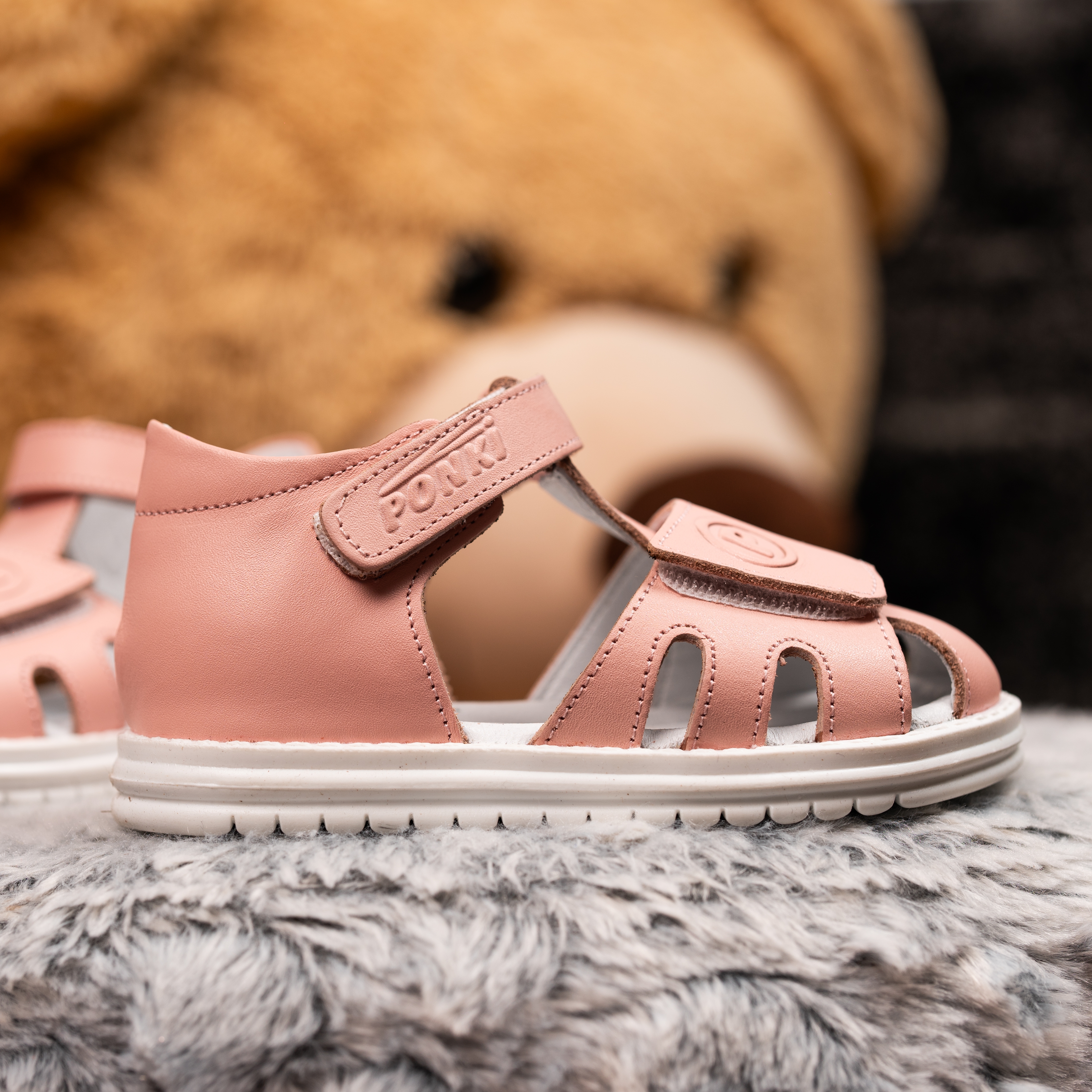 Baby sandals PONKI Elme Powder №19-21, №22-25