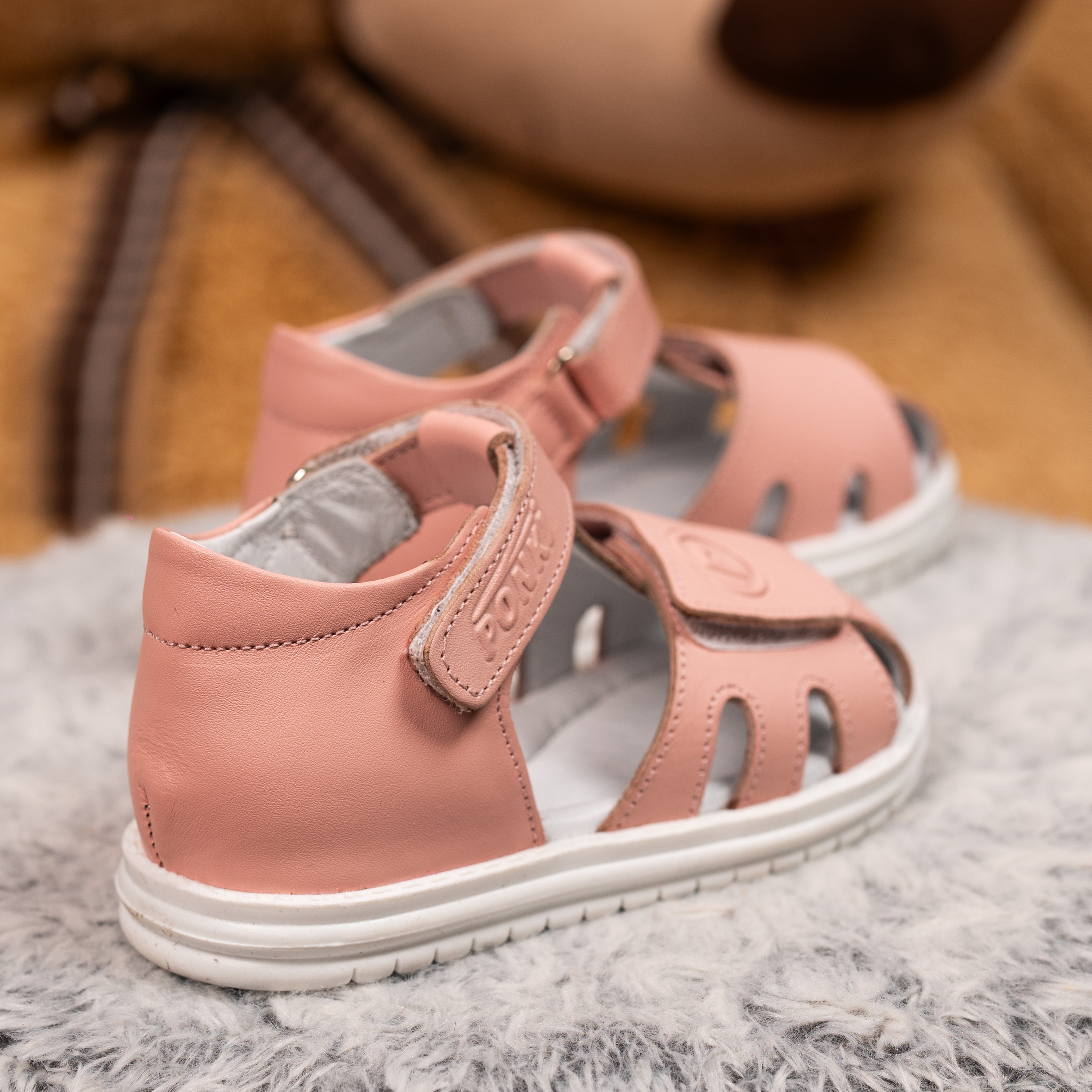 Baby sandals PONKI Elme Powder №19-21, №22-25
