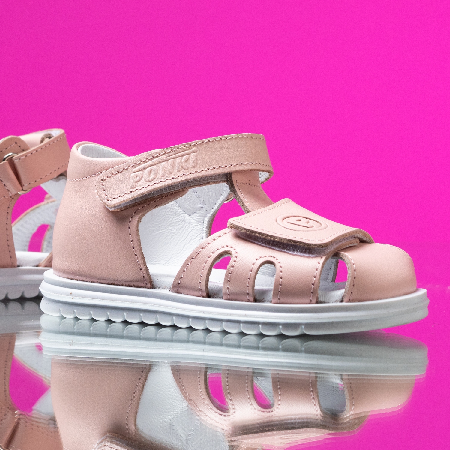 Baby sandals PONKI Elme Powder №19-21, №22-25