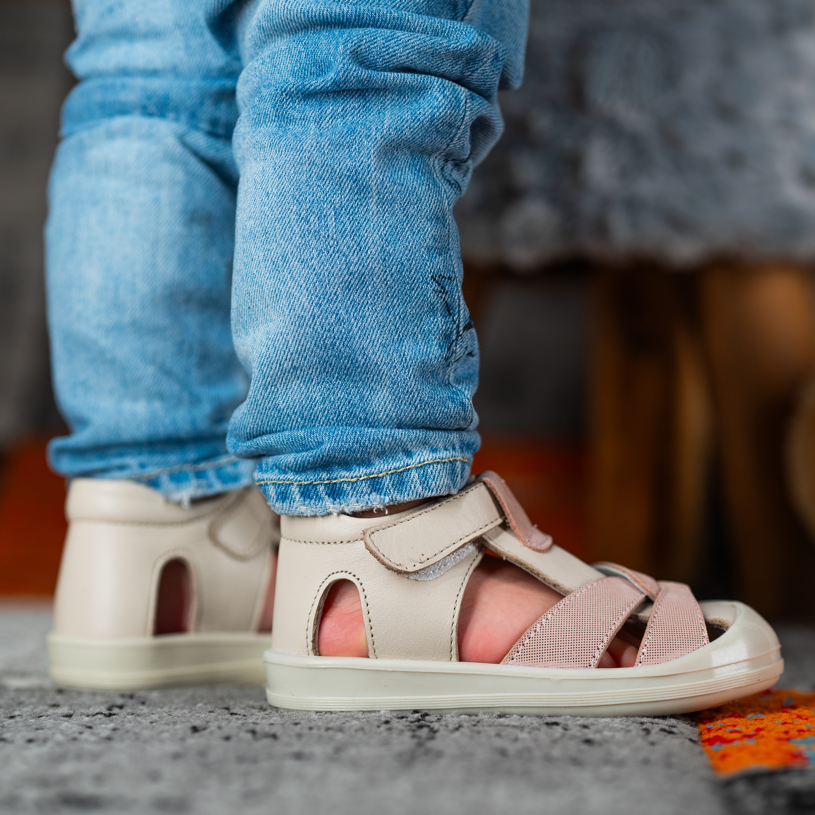 Baby sandals PONKI Flow Beige №19-21, №22-25