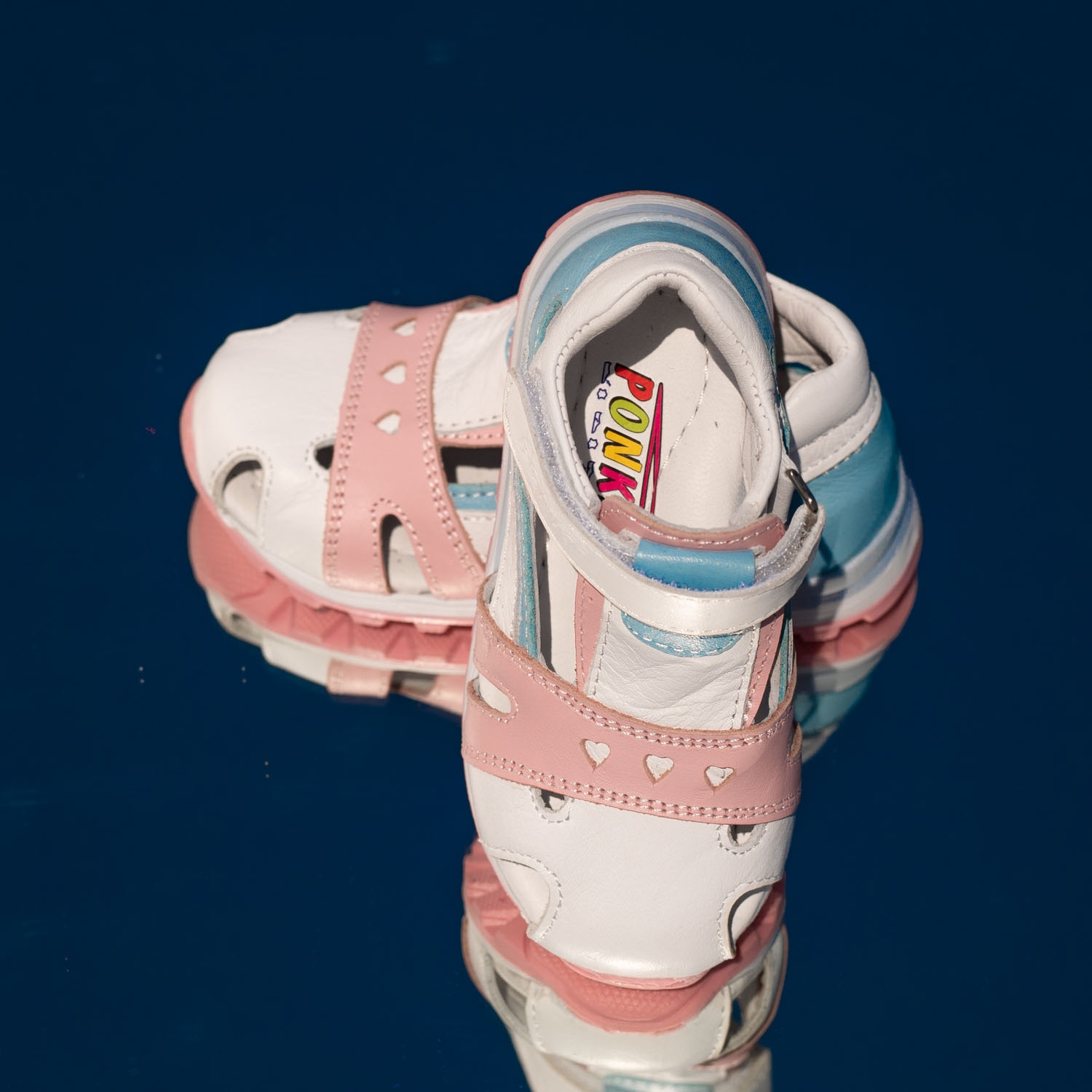 Baby sandals PONKI Mercury White-Powder №22-25