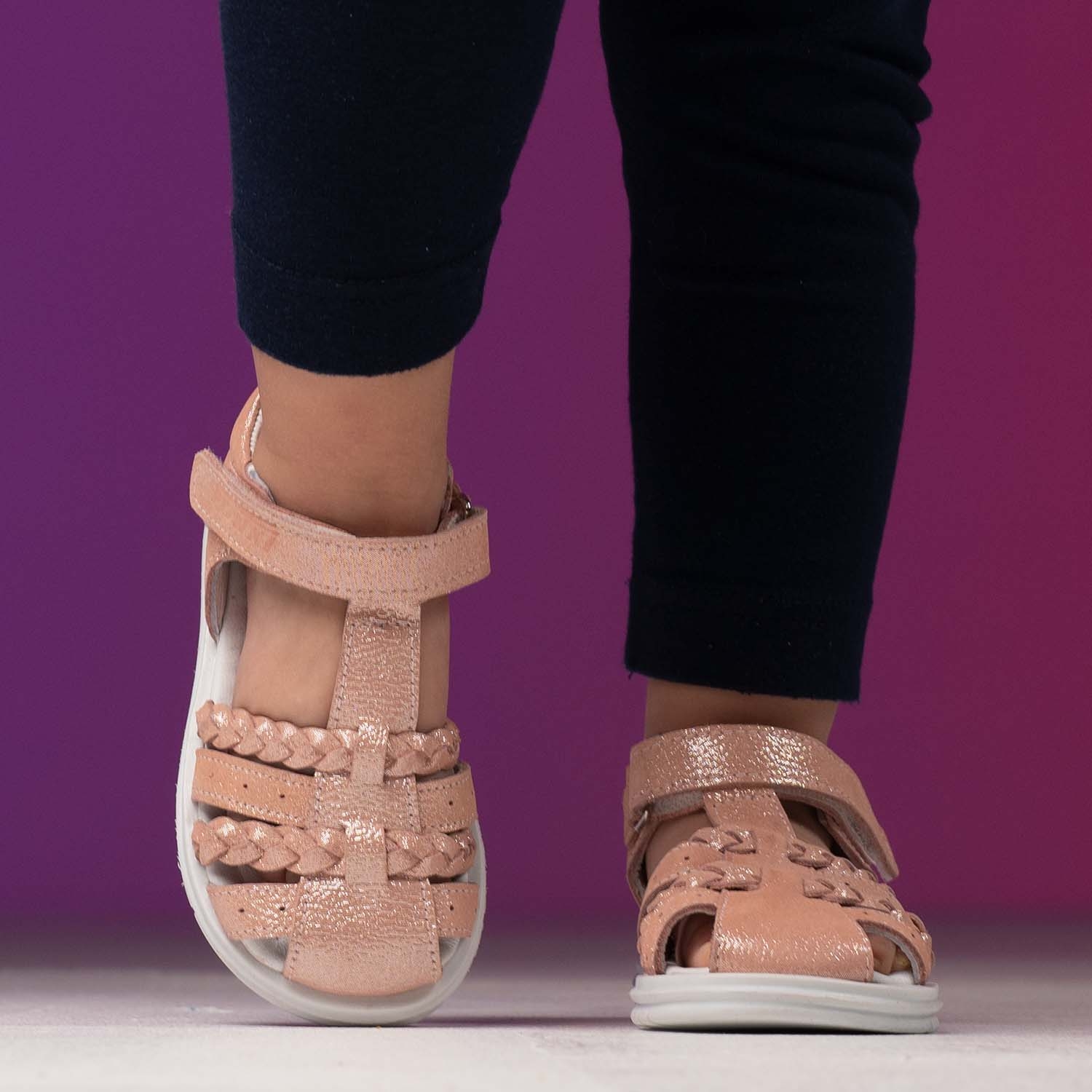 Baby sandals PONKI Nami Powder №19-25