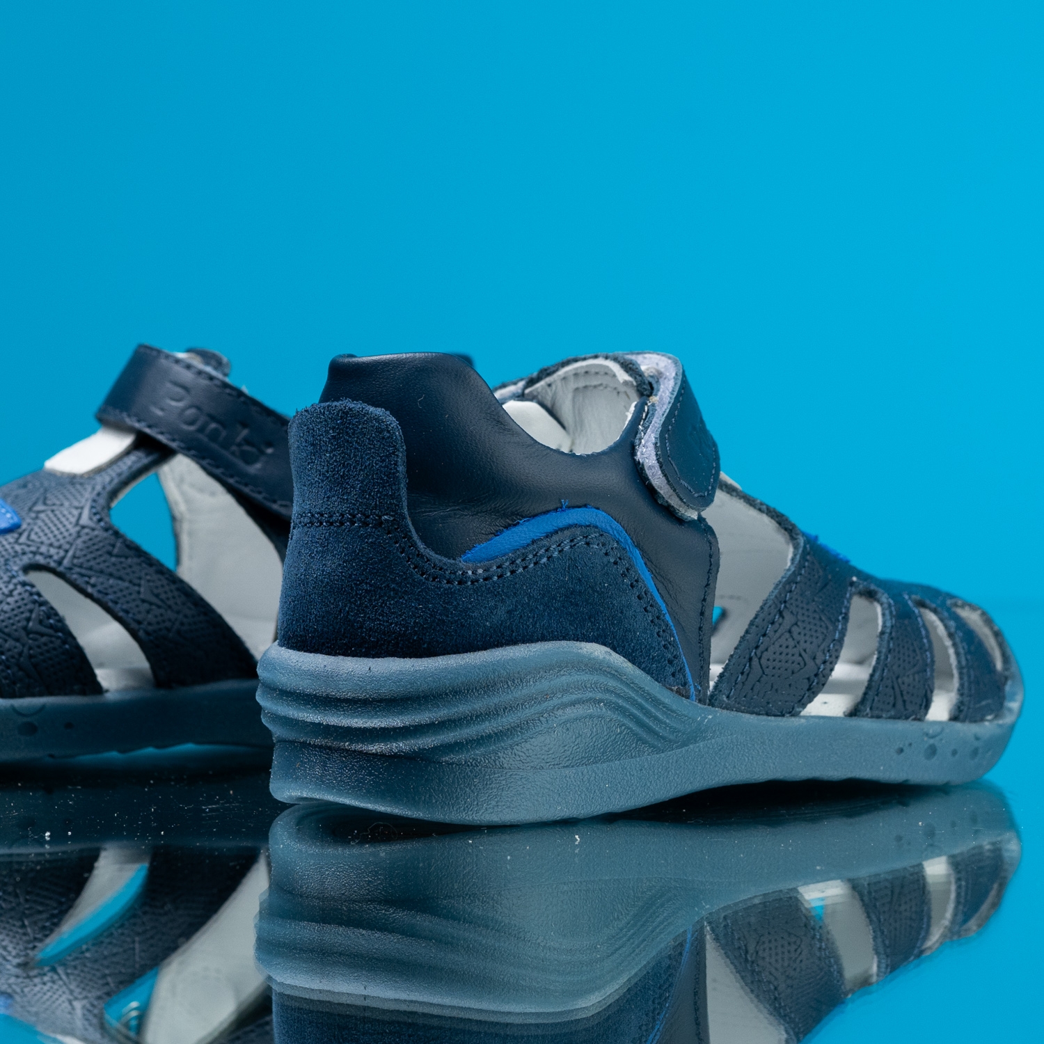 Baby sandals PONKI Optic Blue №19-25