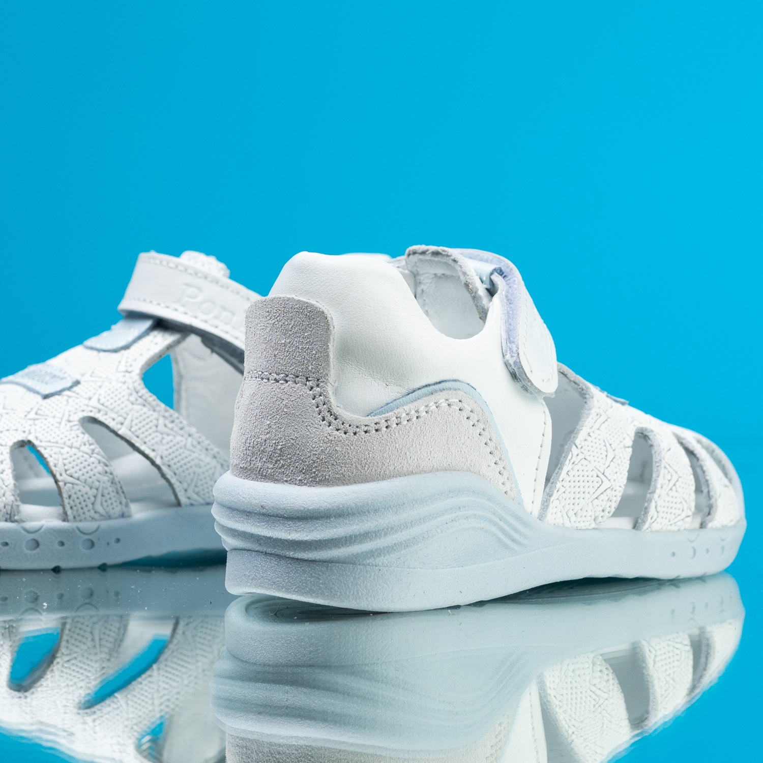 Baby sandals PONKI Optic White №19-25