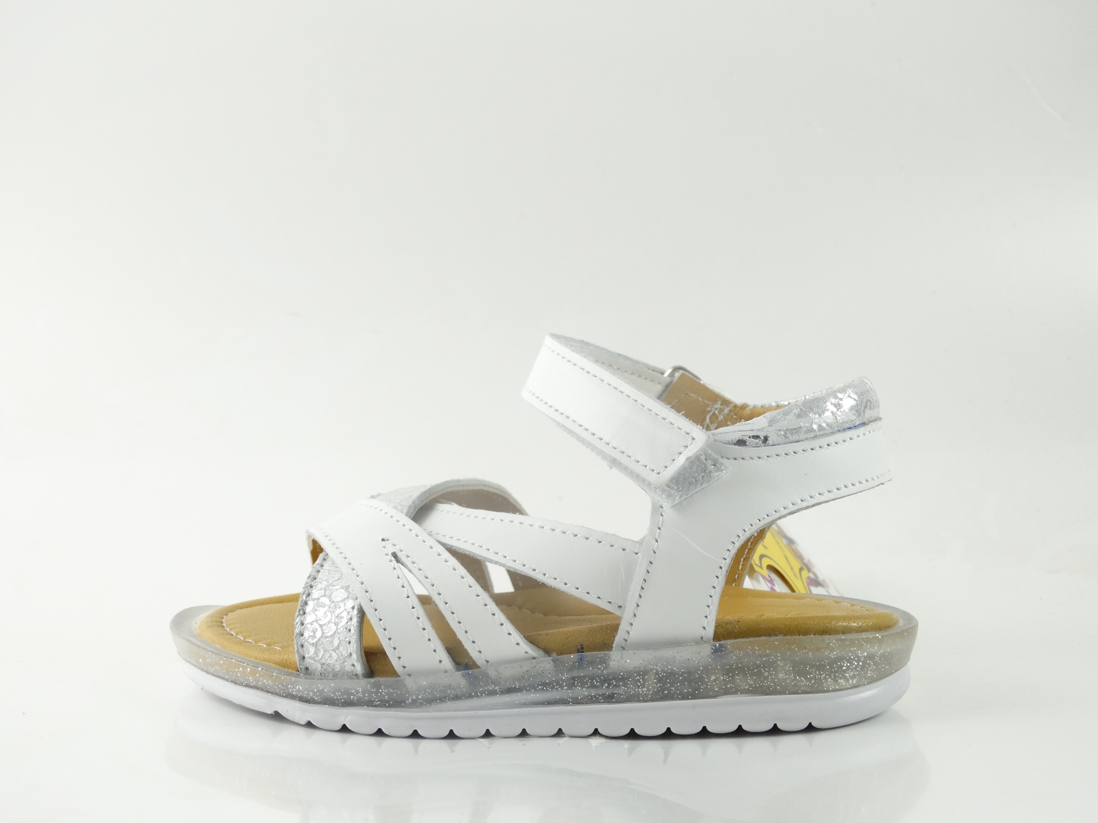 Baby sandals PONKI Renew White №22-25