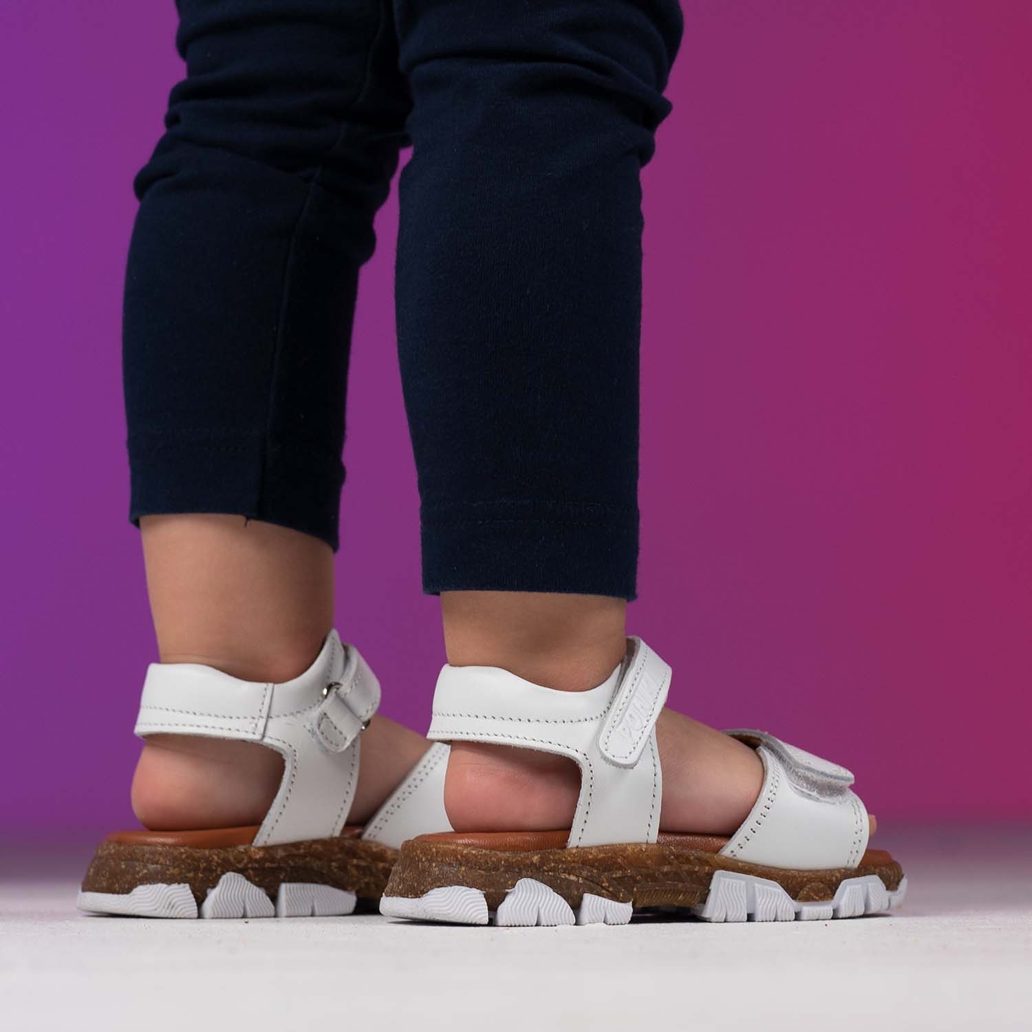 Baby sandals PONKI Roger White №21-25