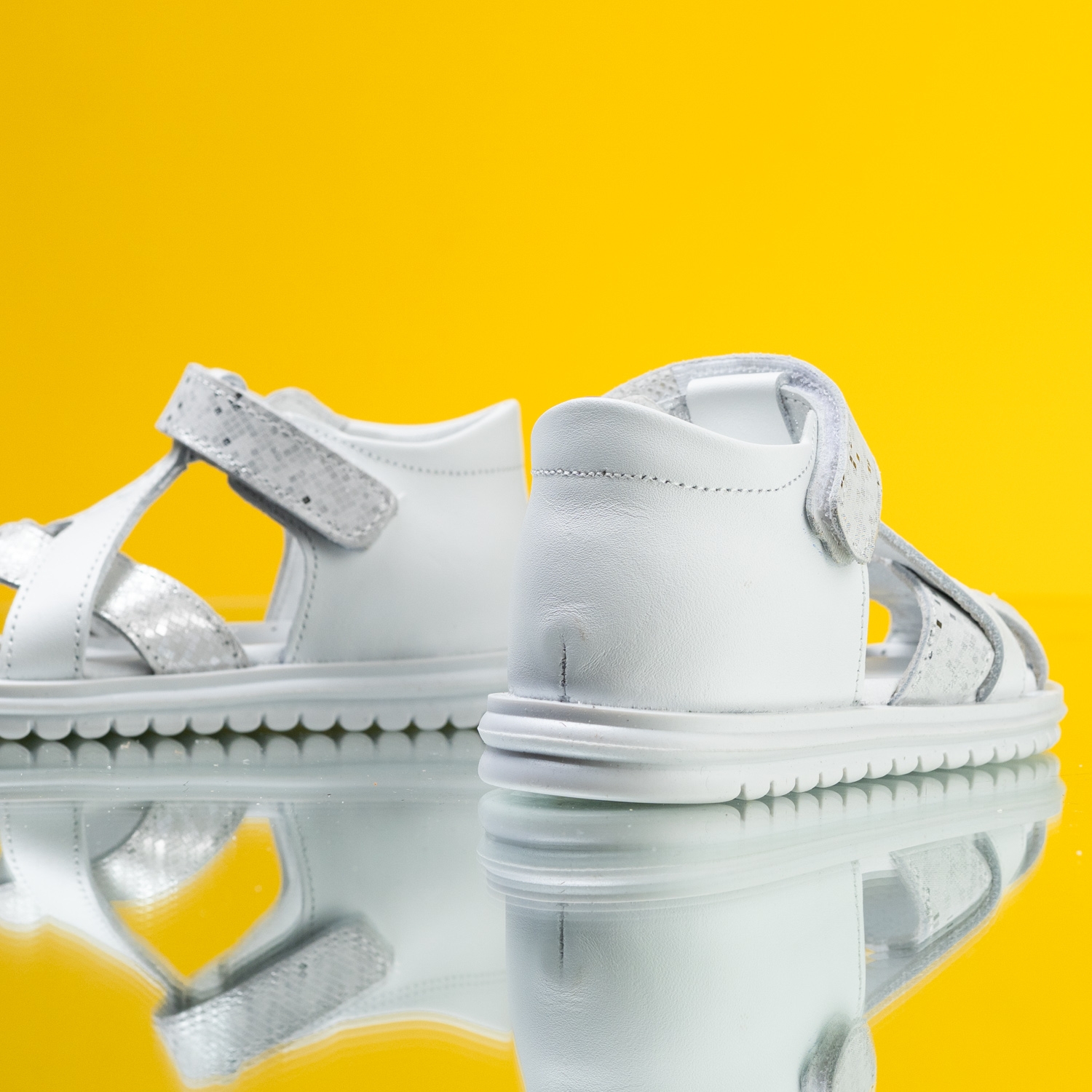 Baby sandals PONKI Woven White №19-25