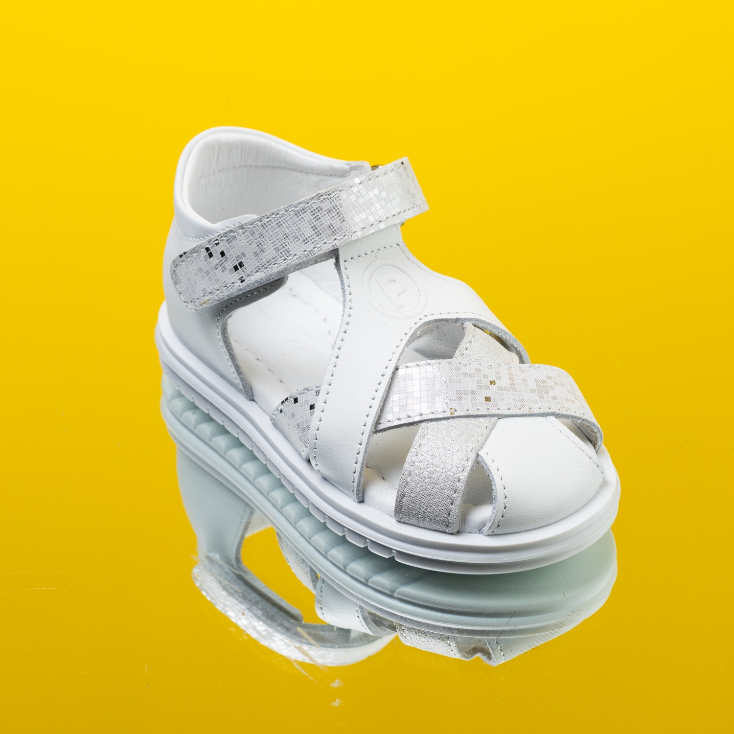 Baby sandals PONKI Woven White №19-25