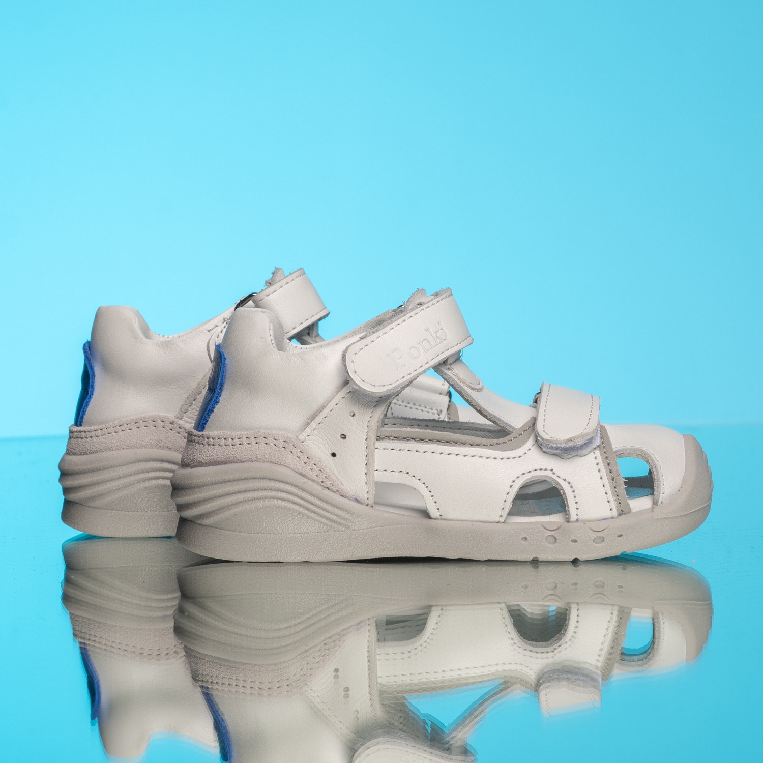 Baby sandals PONKI Zahir White №19-25