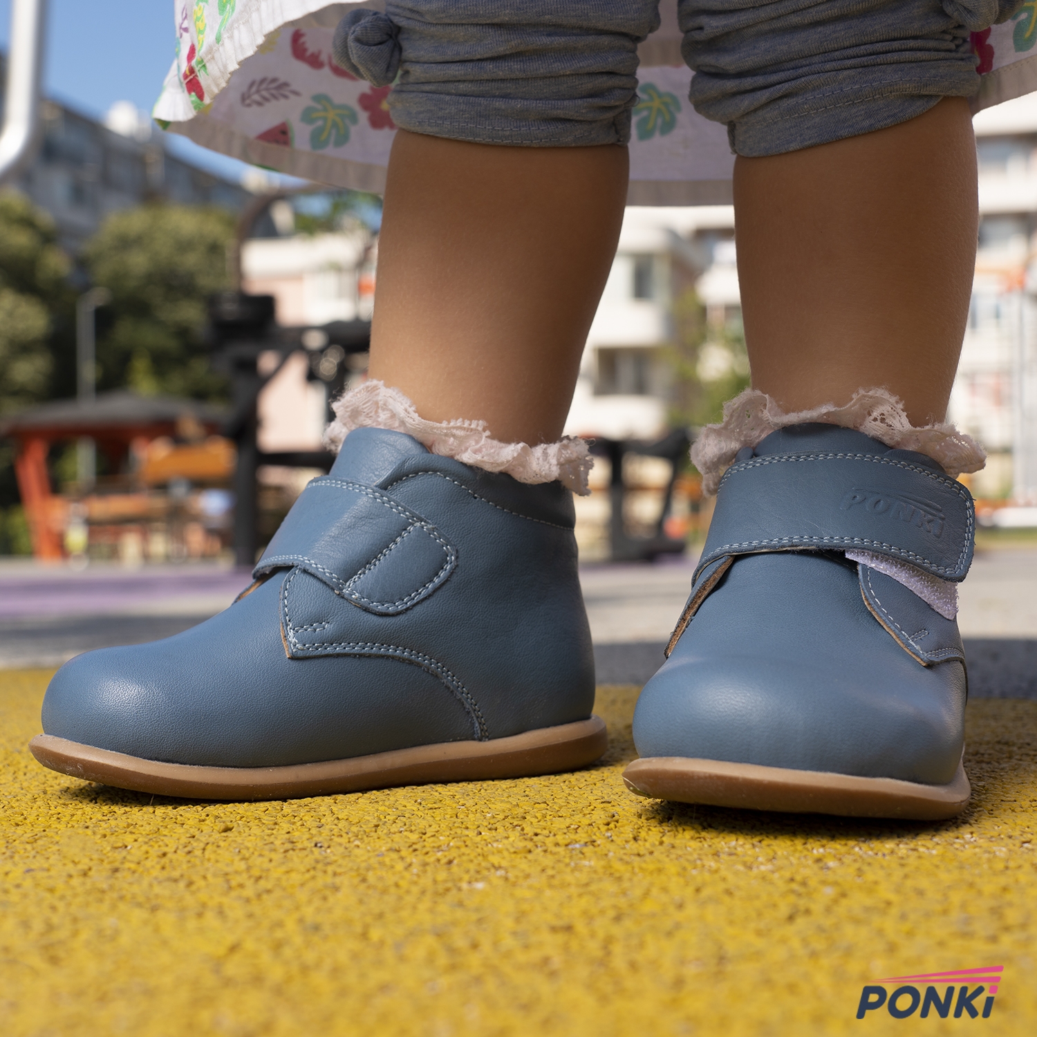 Baby shoes PONKI AUTUMN CLASSICS JEANS BLUE №19-21 ,  №22-25