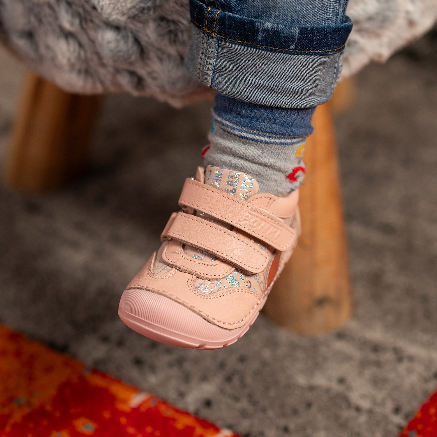 Baby shoes PONKI BAREFOOT LYNN'S POWDER №19-25