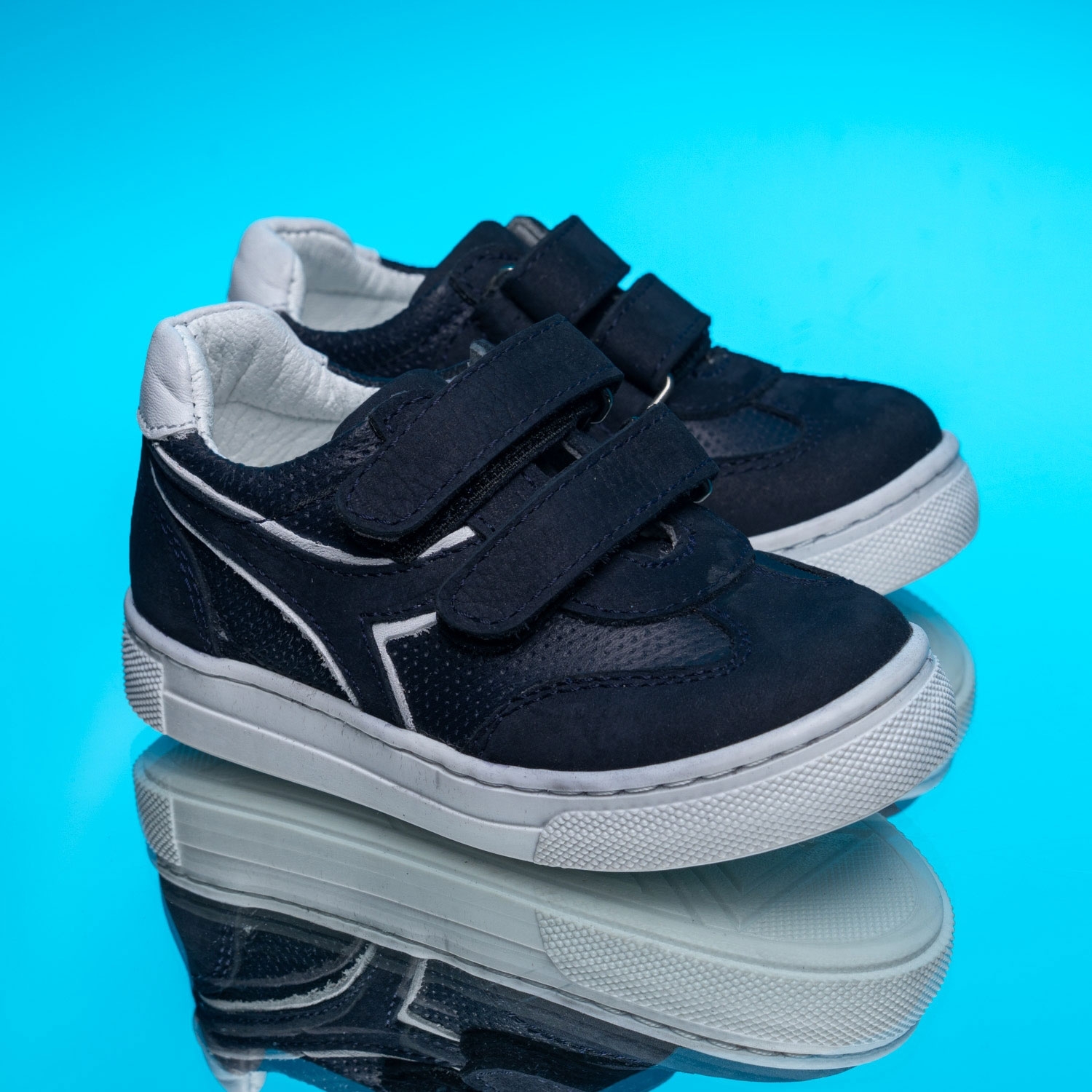 Baby shoes PONKI Flamen Darkblue №22-25