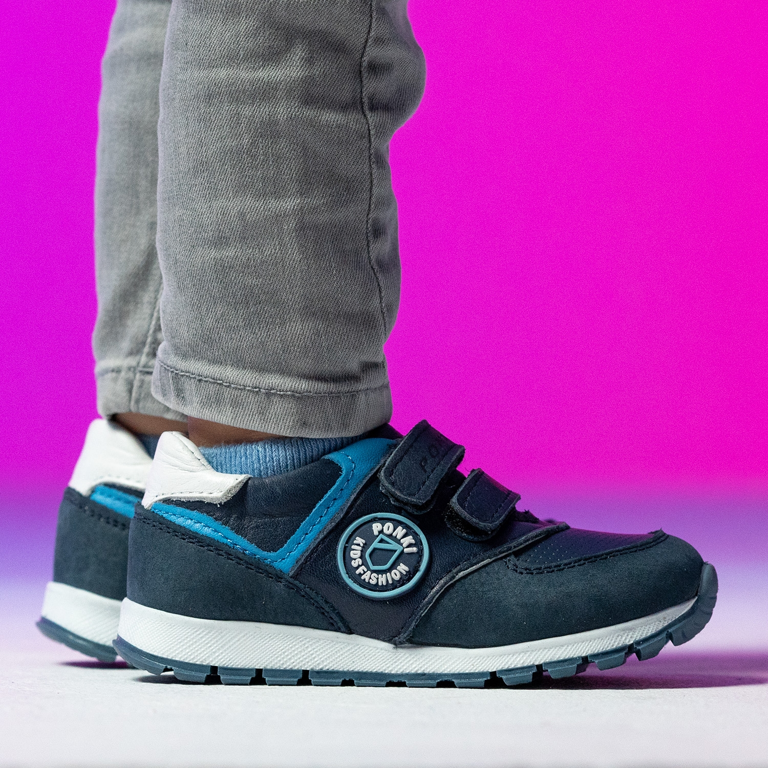Baby shoes PONKI Gloren Blue №22-25