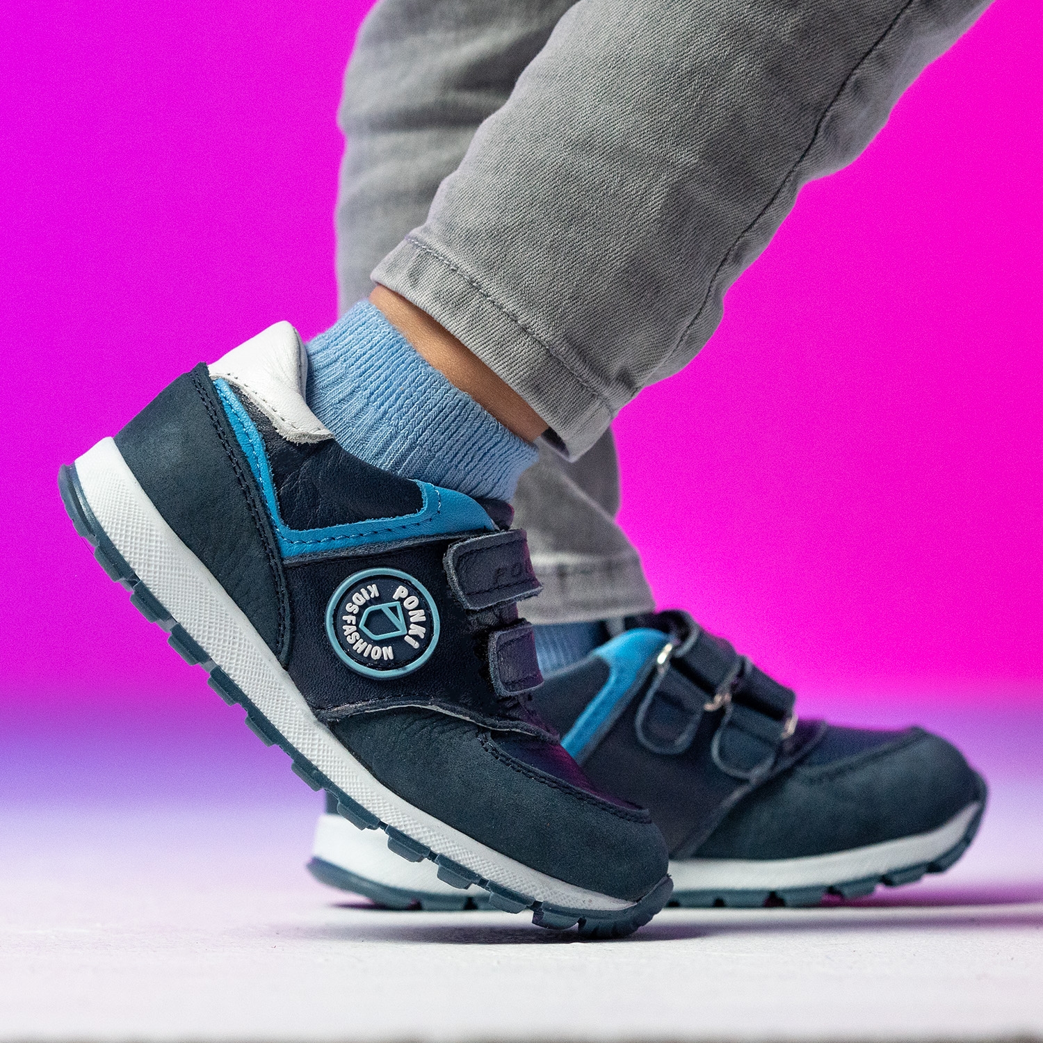 Baby shoes PONKI Gloren Blue №22-25