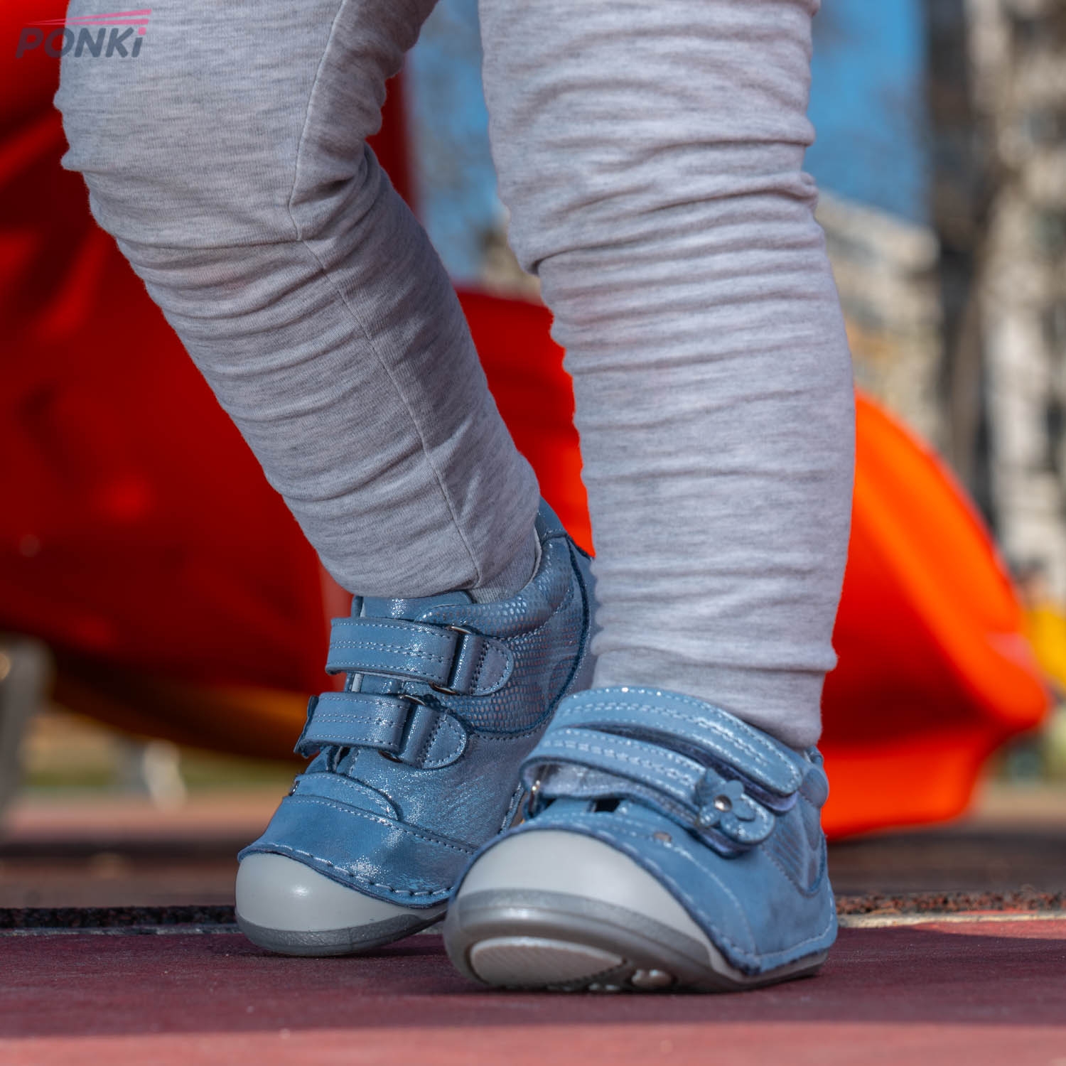 Baby shoes PONKI PUFFY CANA SKYBLUE №19-21