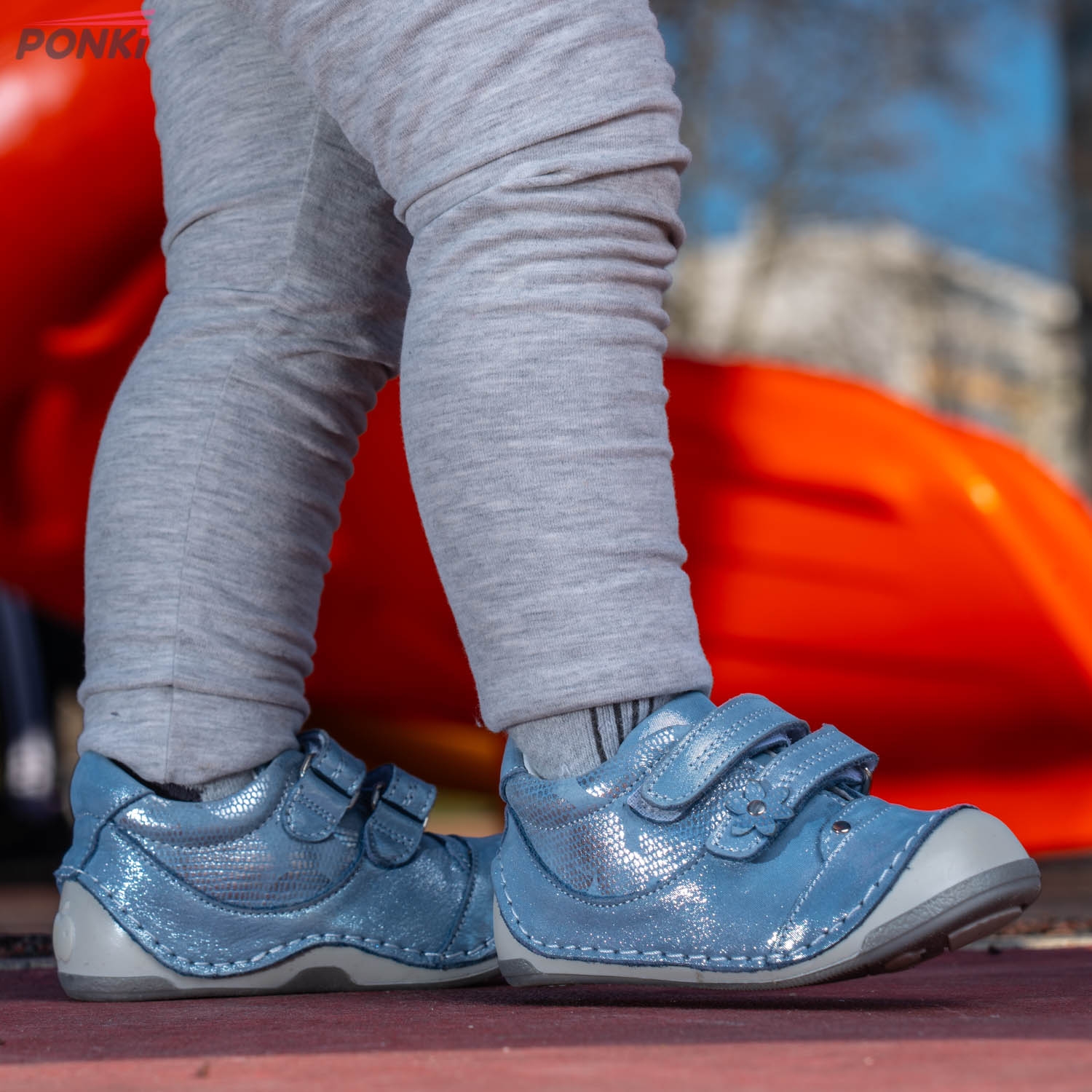 Baby shoes PONKI PUFFY CANA SKYBLUE №19-21