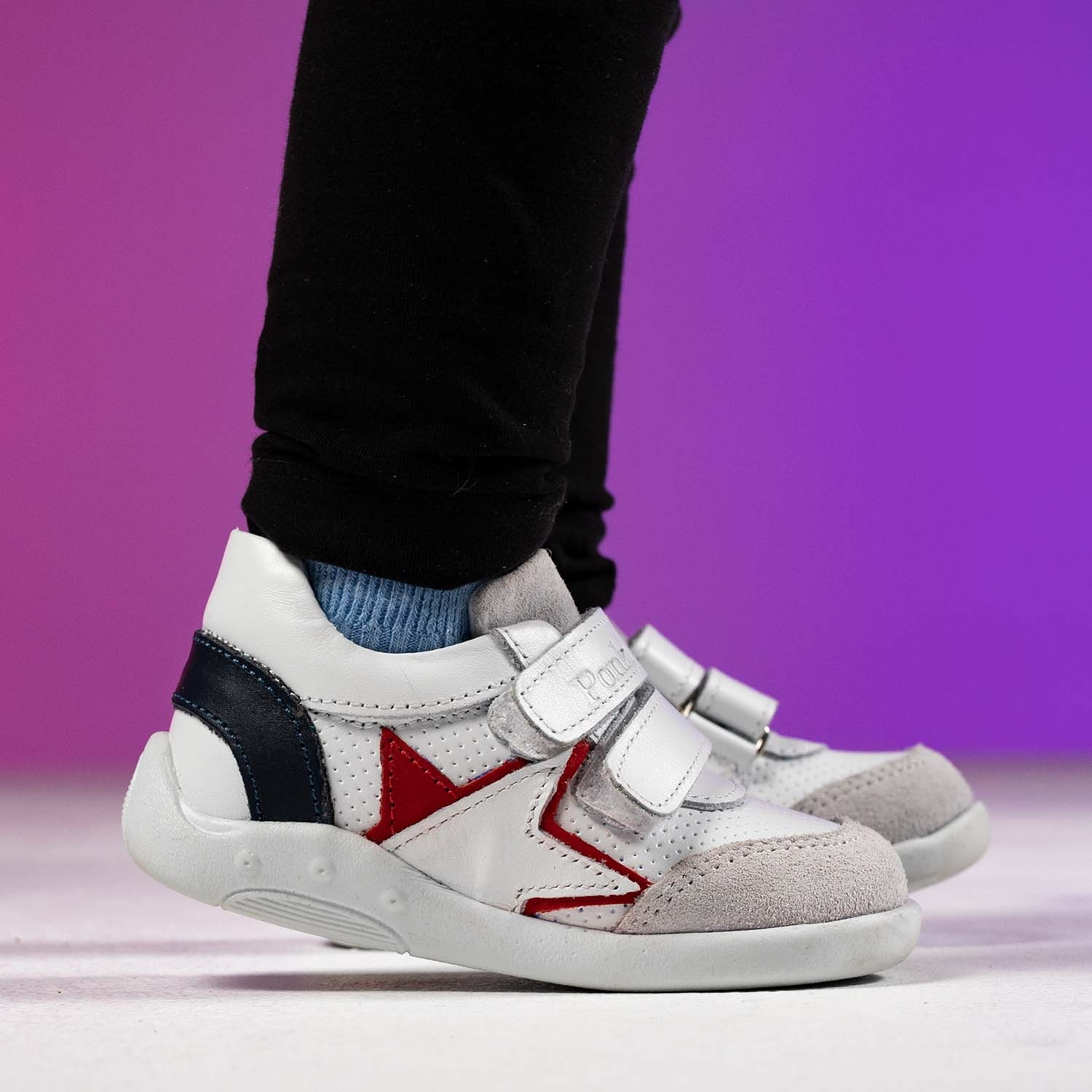 Baby shoes PONKI Starish White №20-25