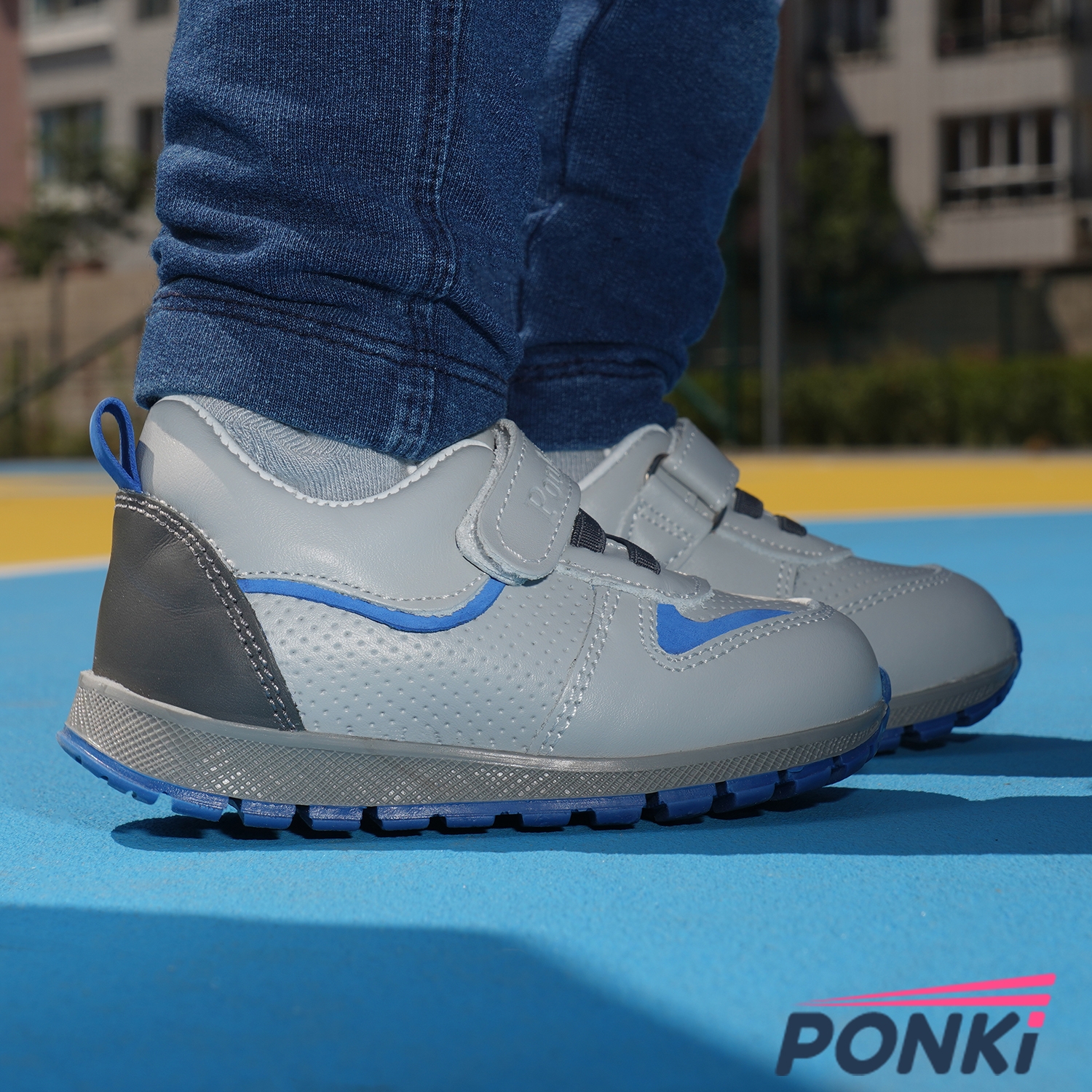 Baby shoes PONKI STEEL GREY №19-21, №22-25