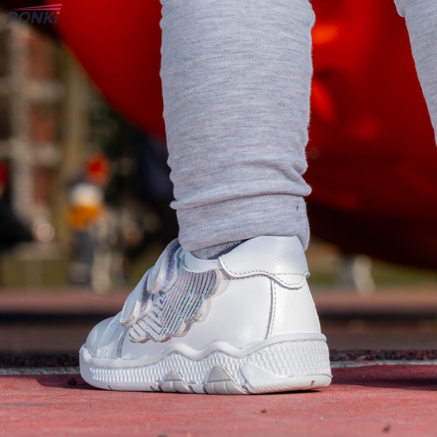 Baby shoes PONKI VINGE WHITE №19-21