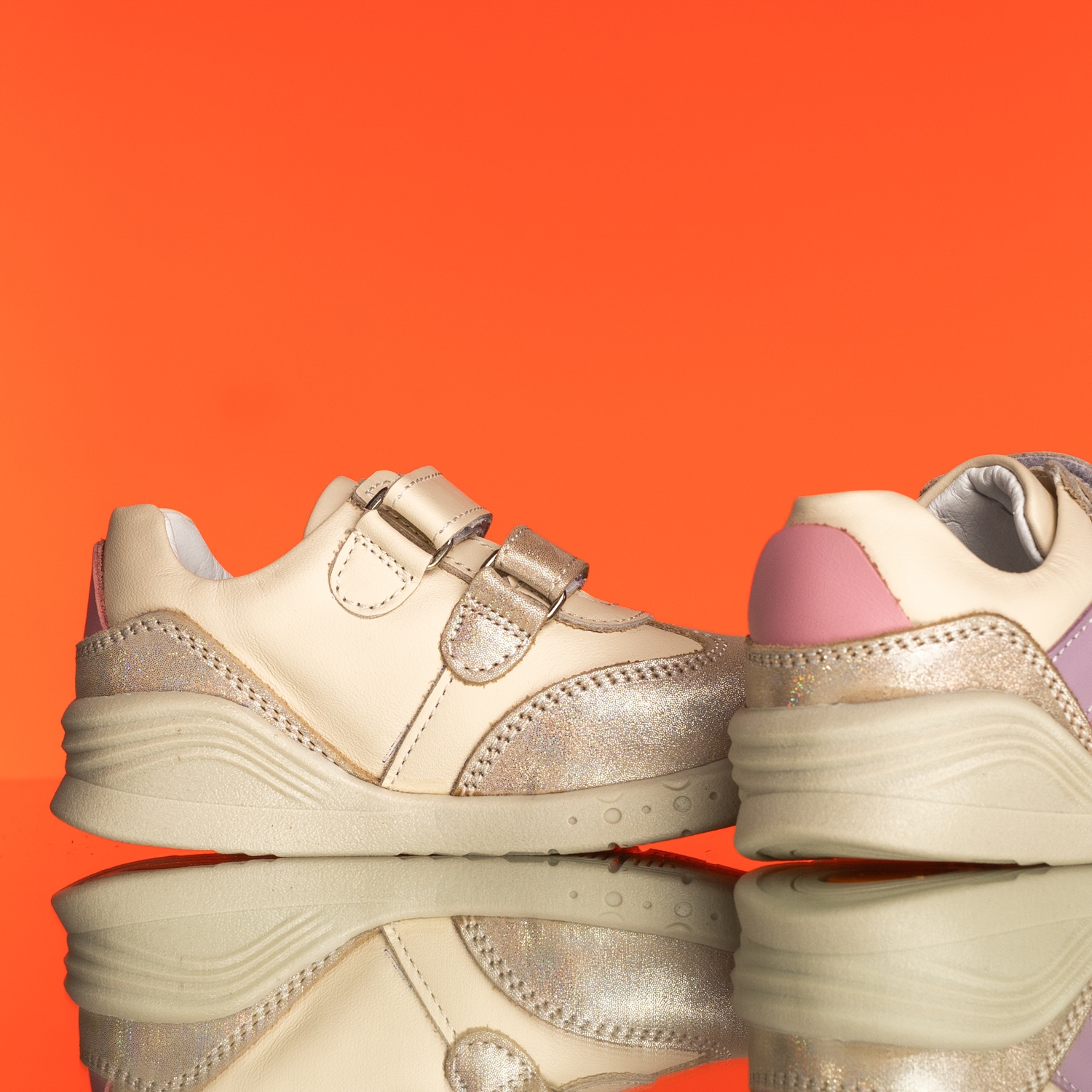 Baby Shoes PONKI Wigglers Beige №19-25
