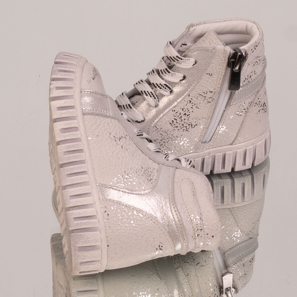 Baby sneakers PONKI MELLOW SILVER №22-25