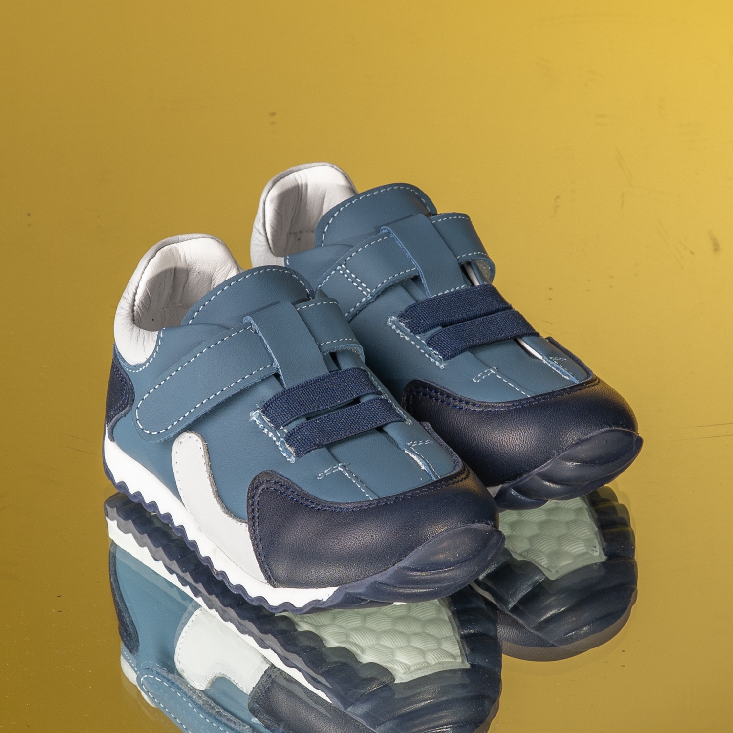 Adidași pentru bebeluși **PONKI Sporties Albastru** №21–25