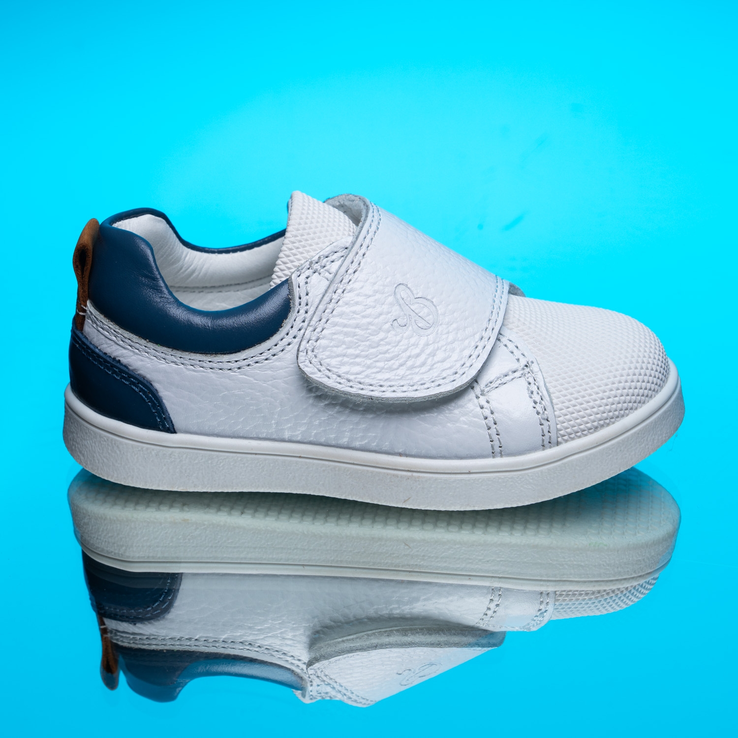 Baby Sports Shoes Bebbini Shell White Size 21-26