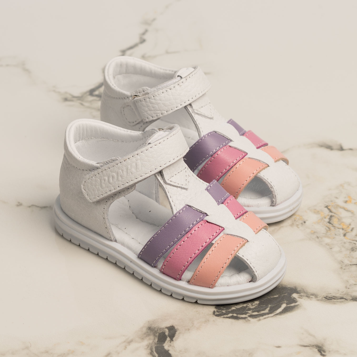 Baby Sandals PONKI Brondo Powder №19-25