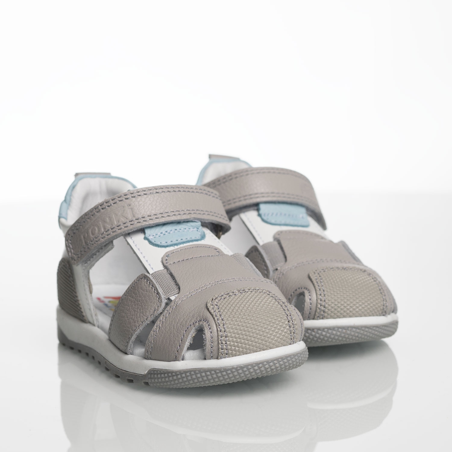 Closed-toe sandals PONKI Torino Grey №21-25
