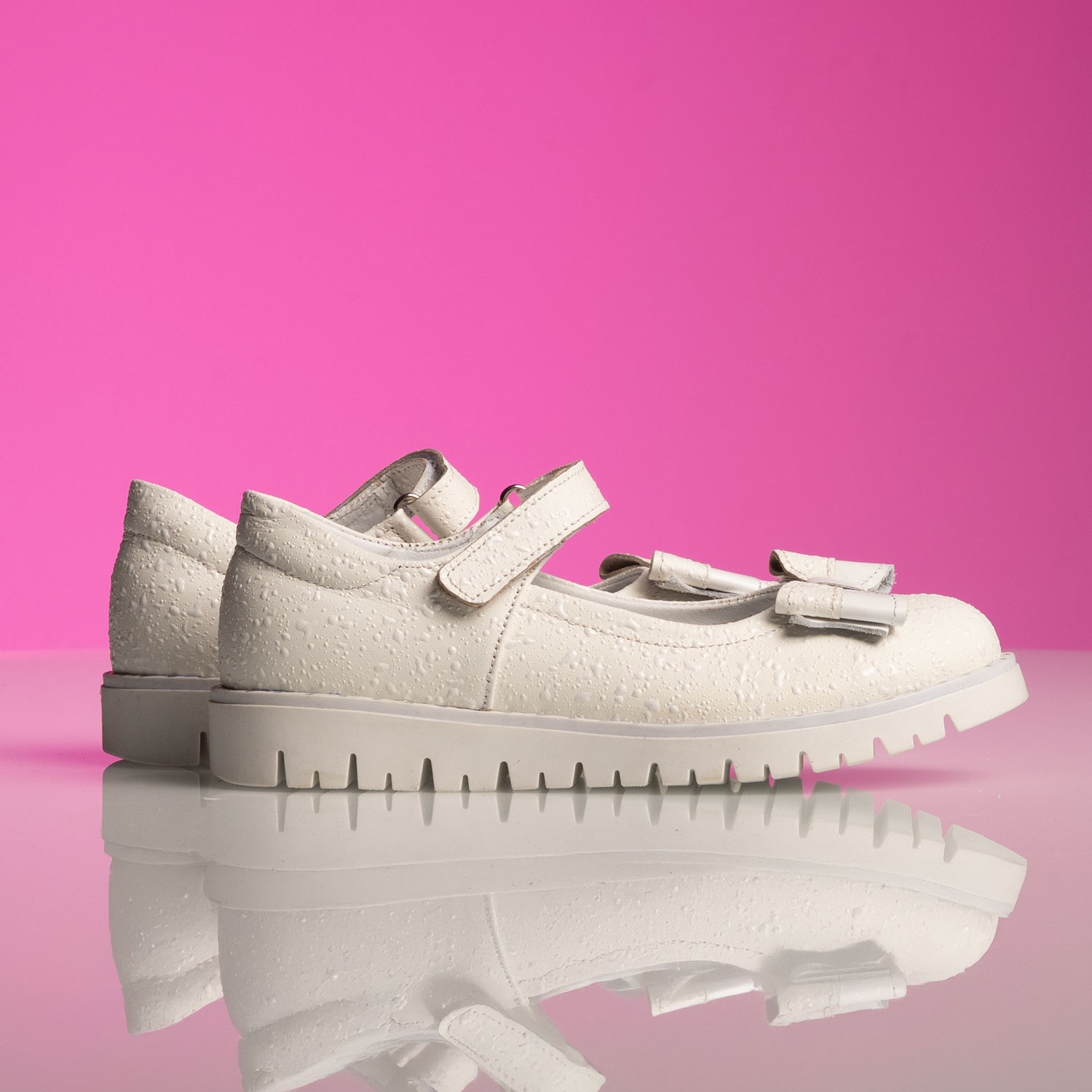 Children ballet flats PONKI  Elegance New White-Caps №31-36