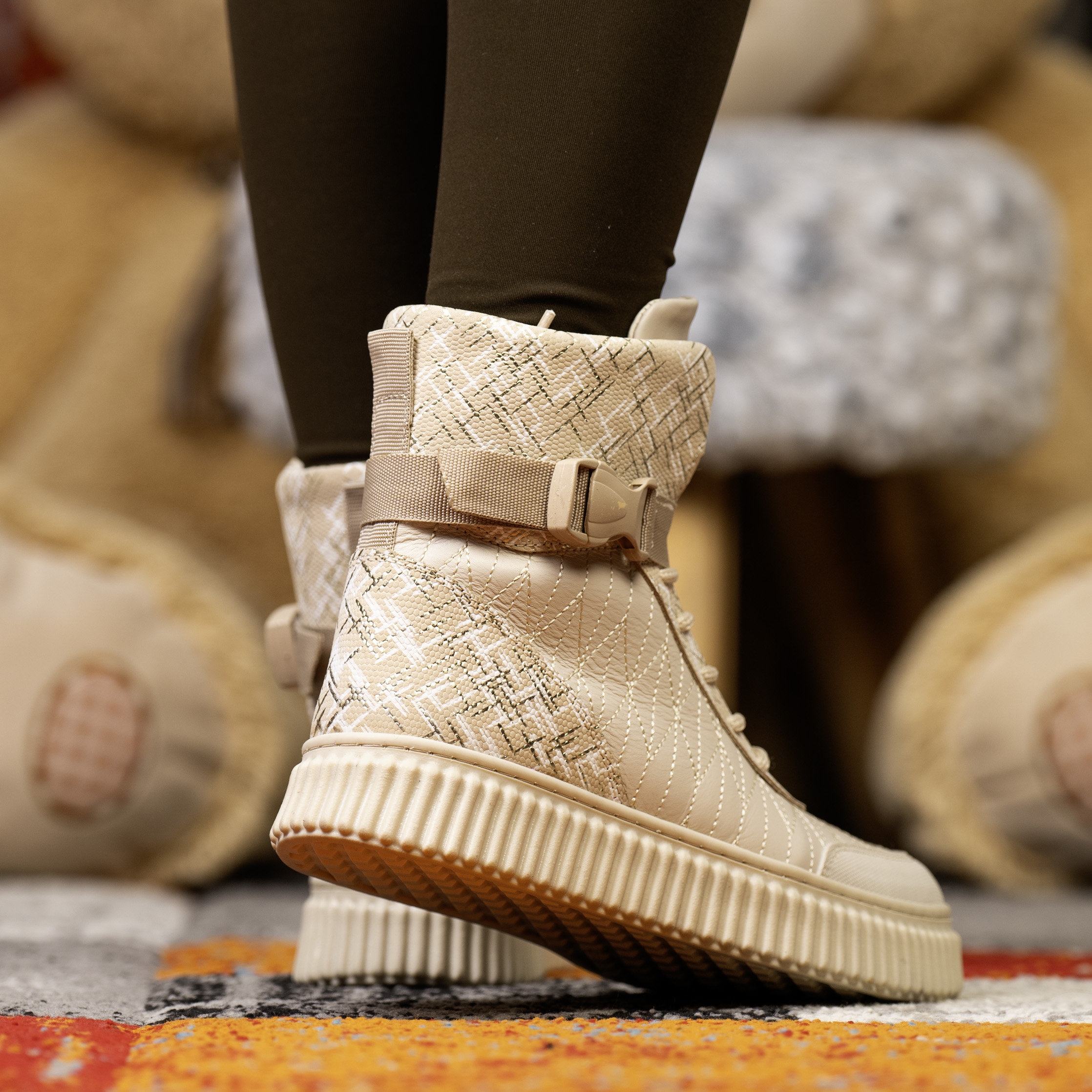 Children Boots PONKI PIXELS BEIGE №31-36