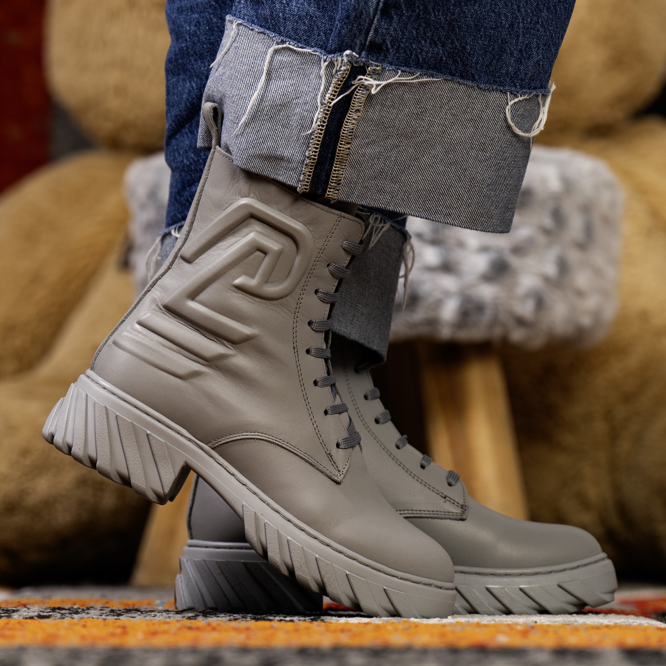 Children Boots PONKI VENEZIA Grey №31-36
