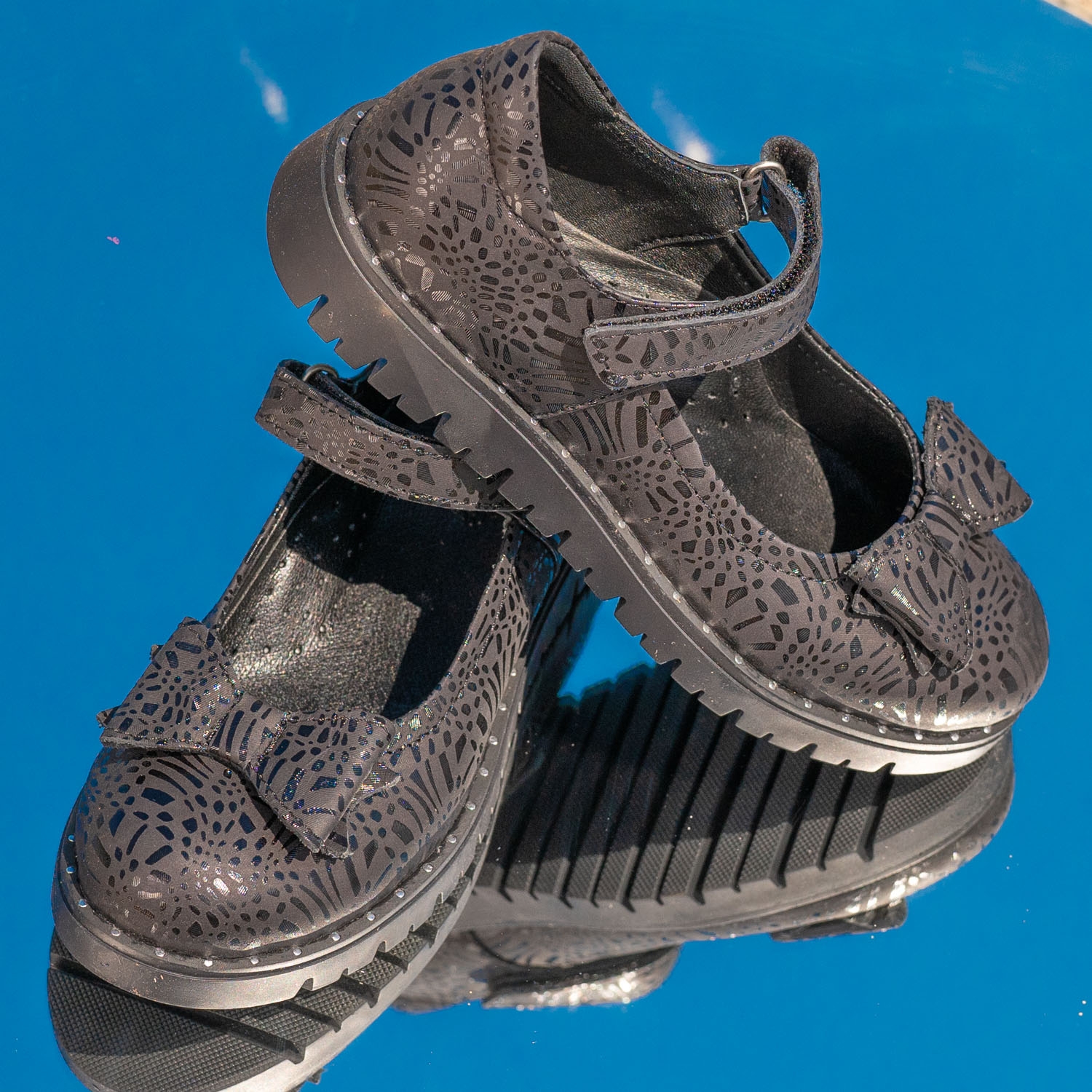 Children's ballet shoes PONKI Fancy II Black-Sim II #31-36