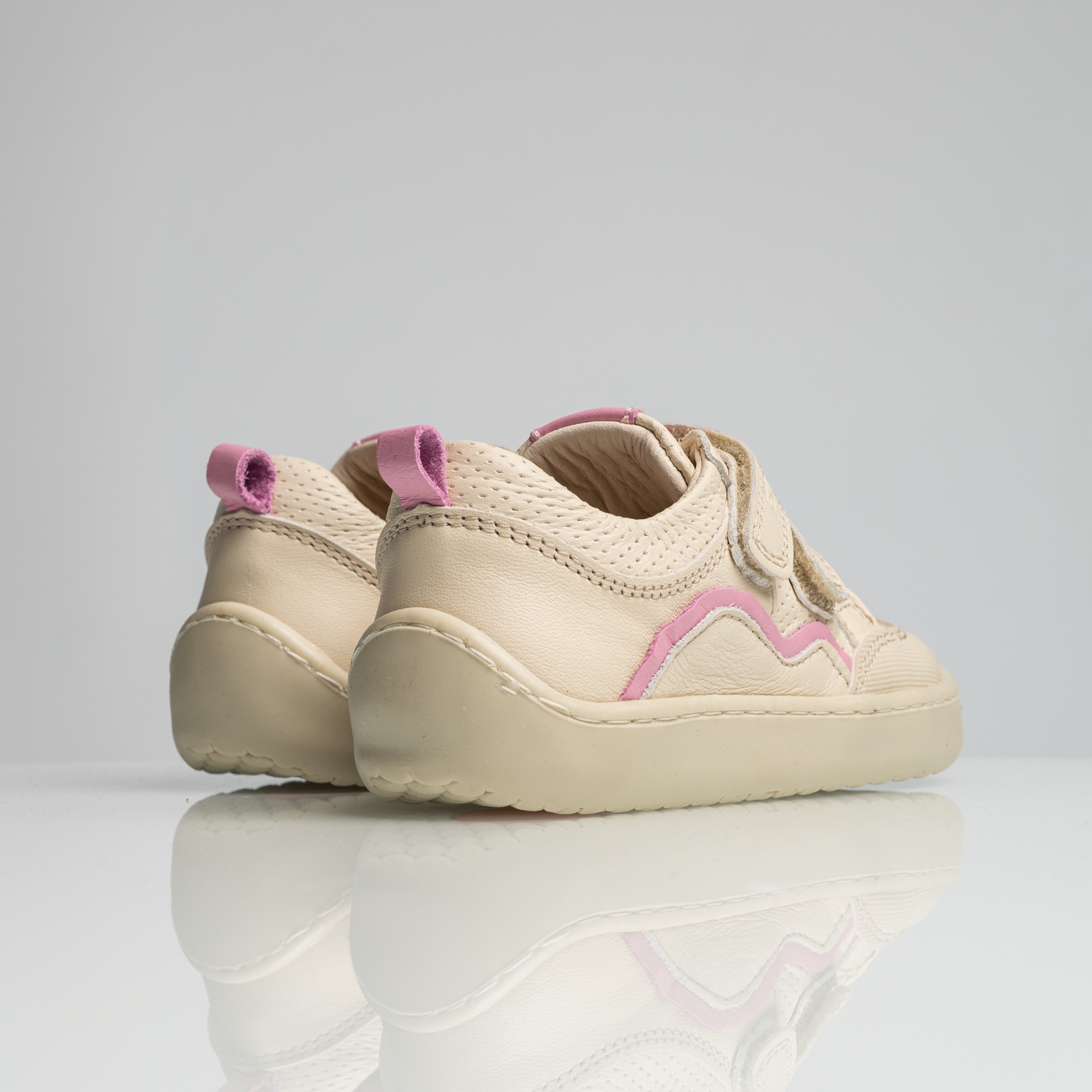Children’s Barefoot Shoes PONKI Barefoot WAVES Beige №31-36