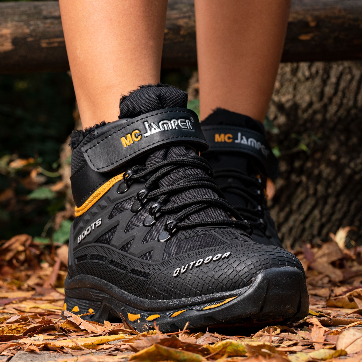 Children's boots MC Jamper Black-Yellow №31-35