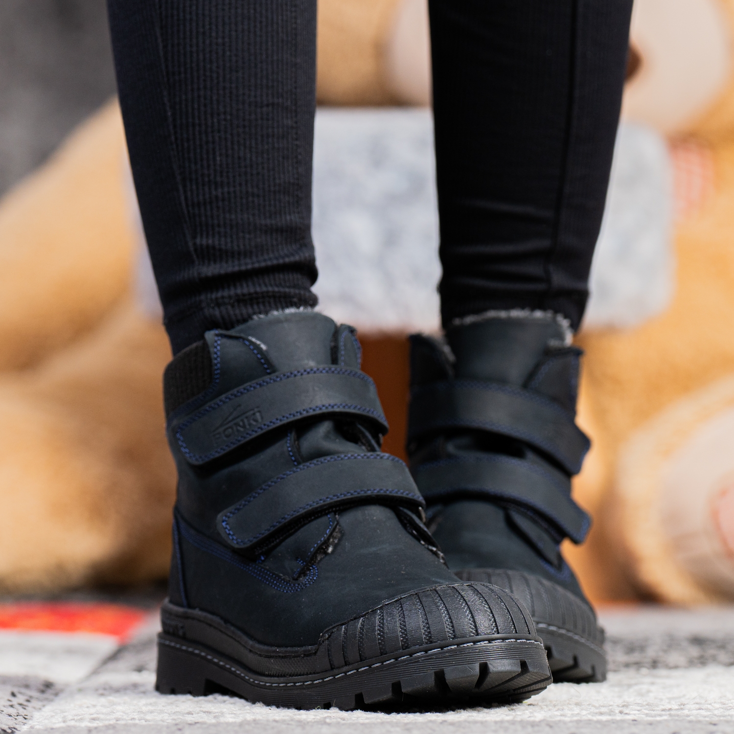 Children's boots PONKI Calmer DARKBLUE №31-36