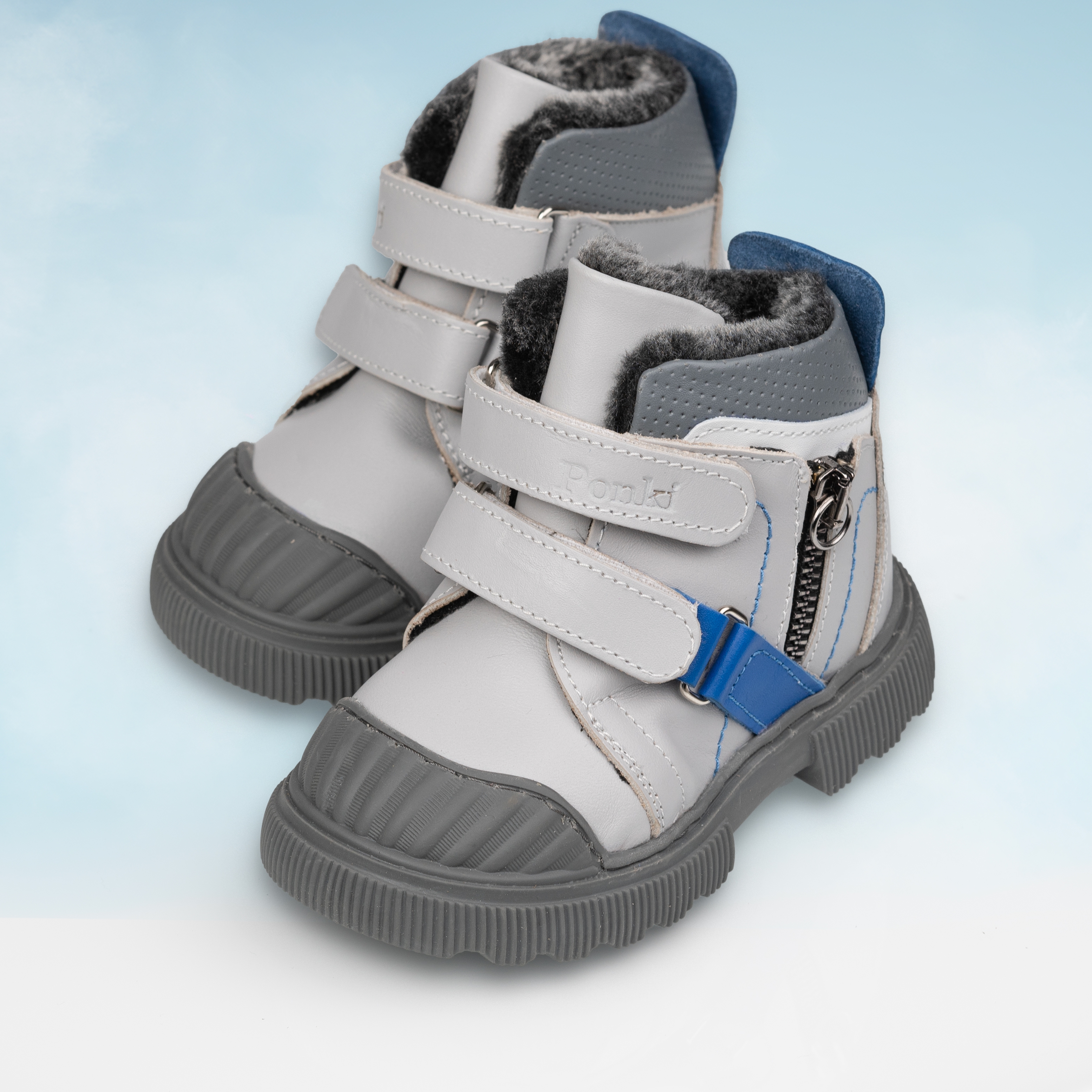 Children's boots PONKI CRAZE Grey №22-25