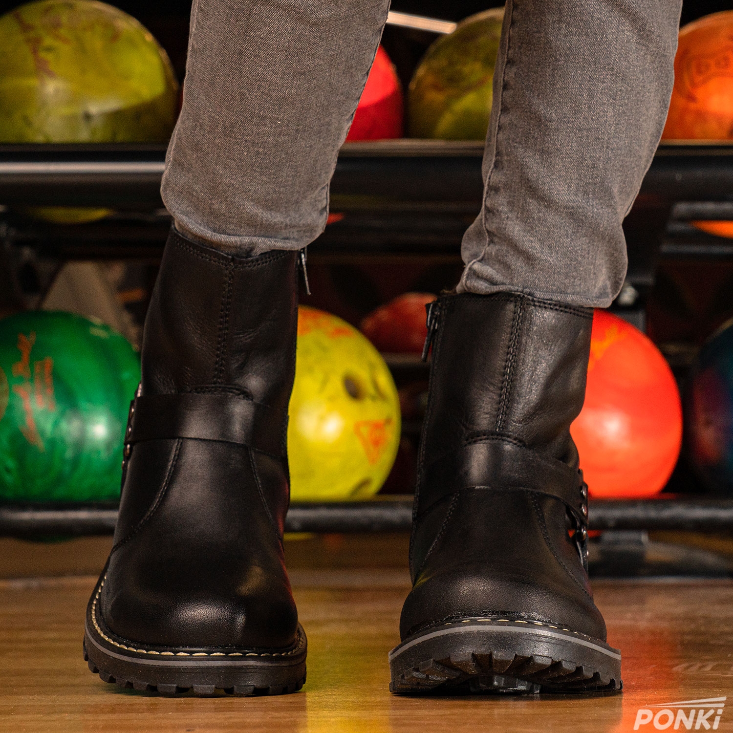 Children's boots PONKI FANCY BOY II Black №31-35