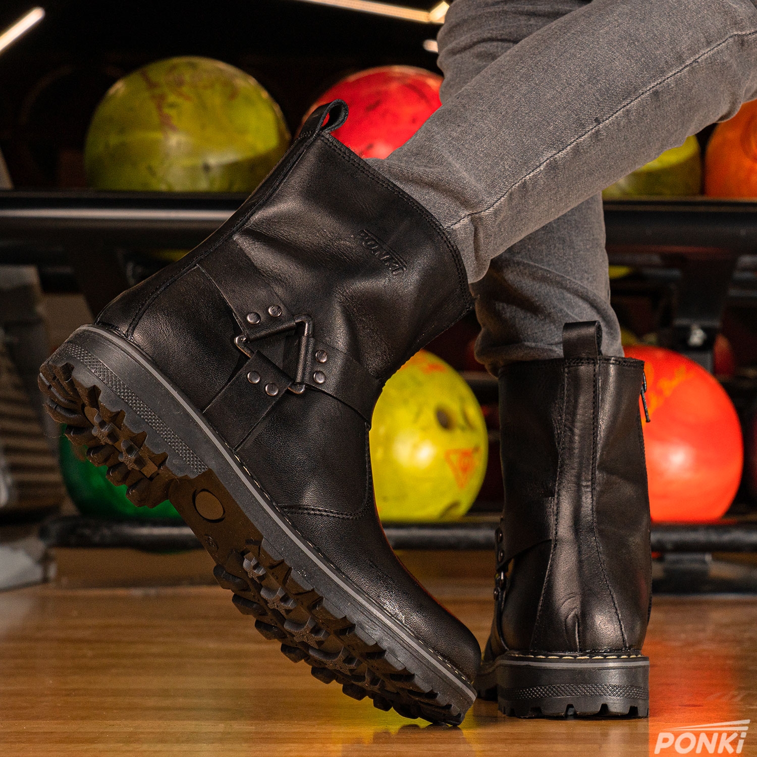 Children's boots PONKI FANCY BOY II Black №31-35