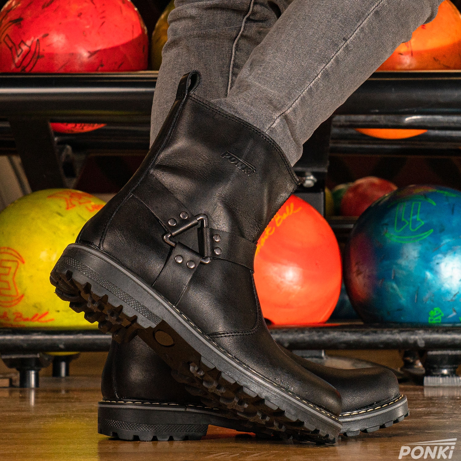 Children's boots PONKI FANCY BOY II Black №31-35