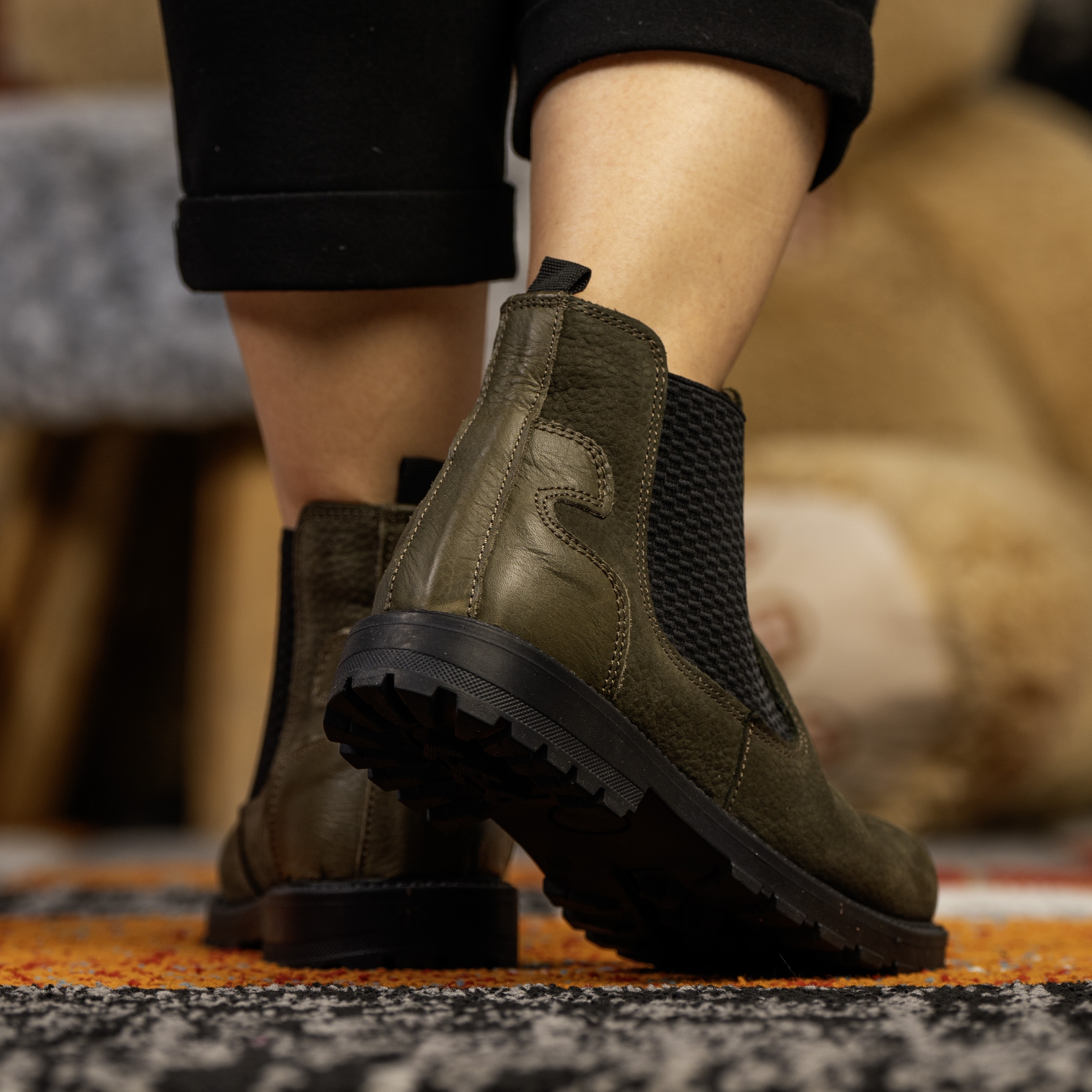Children's boots PONKI Felnir Brown-nub №26-30