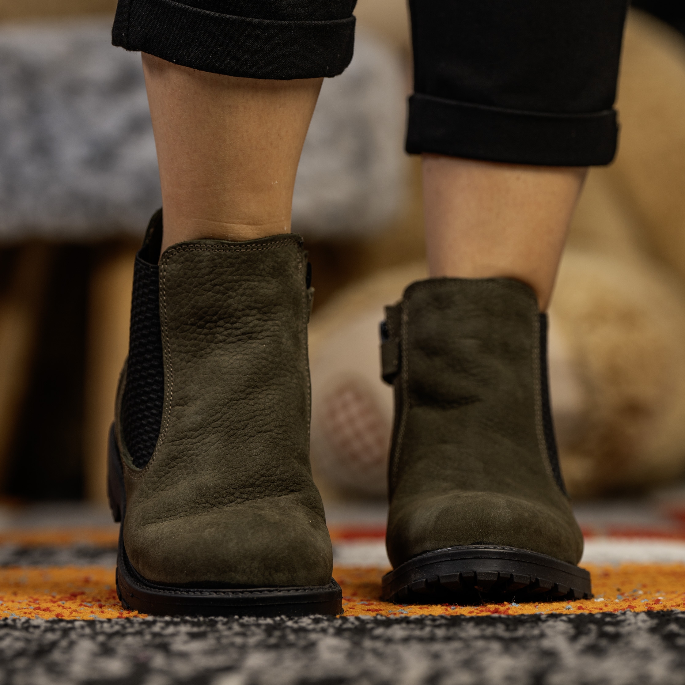 Children's boots PONKI Felnir Brown-nub №26-30