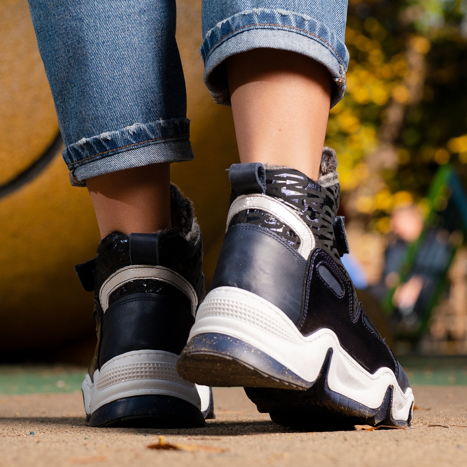 Children's boots PONKI FILLA DARKBLUE №31-36