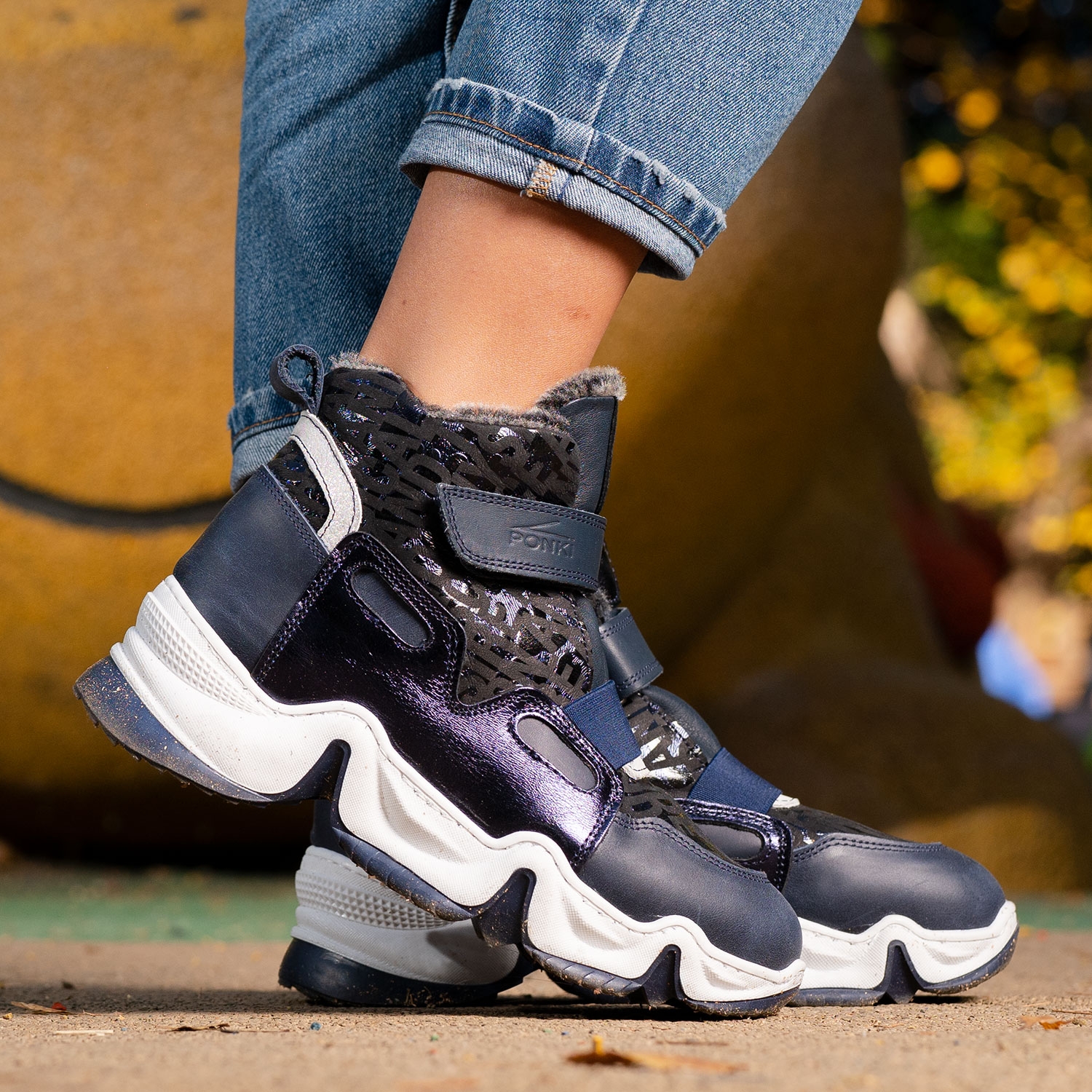 Children's boots PONKI FILLA DARKBLUE №31-36
