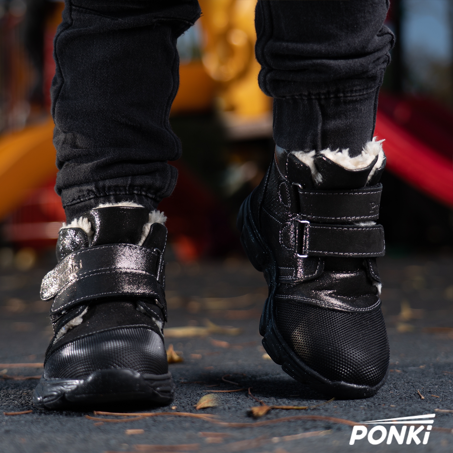 Children's boots PONKI GALOTER PLATINIUM №26-30